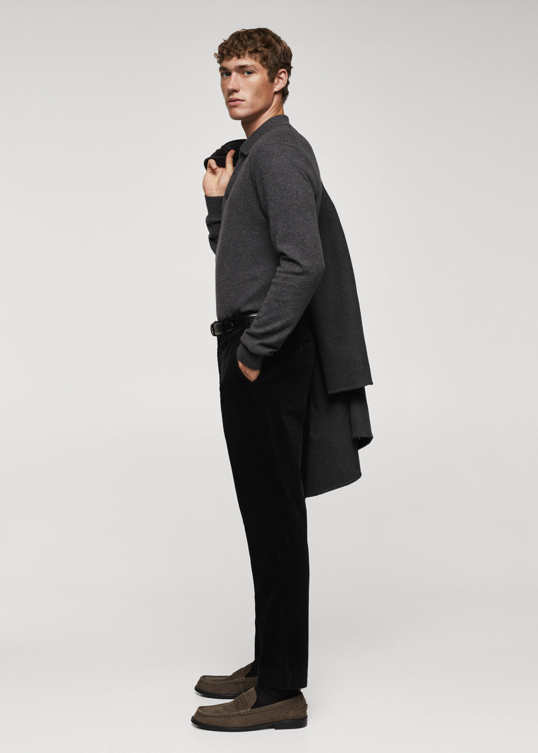 Pantalons slim fit pana - Detall de l'article 2