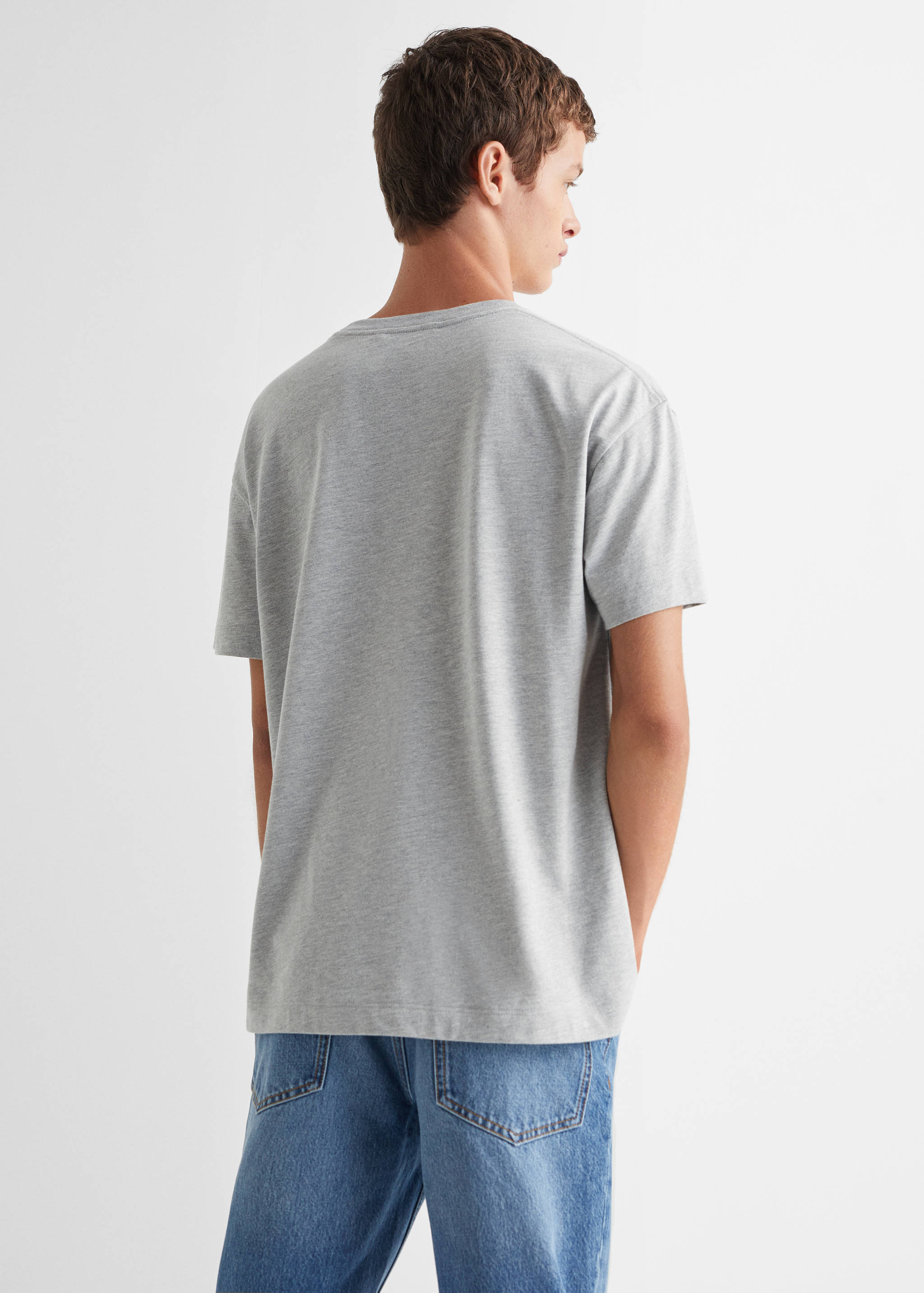 T-shirt message imprimé - Verso de l’article