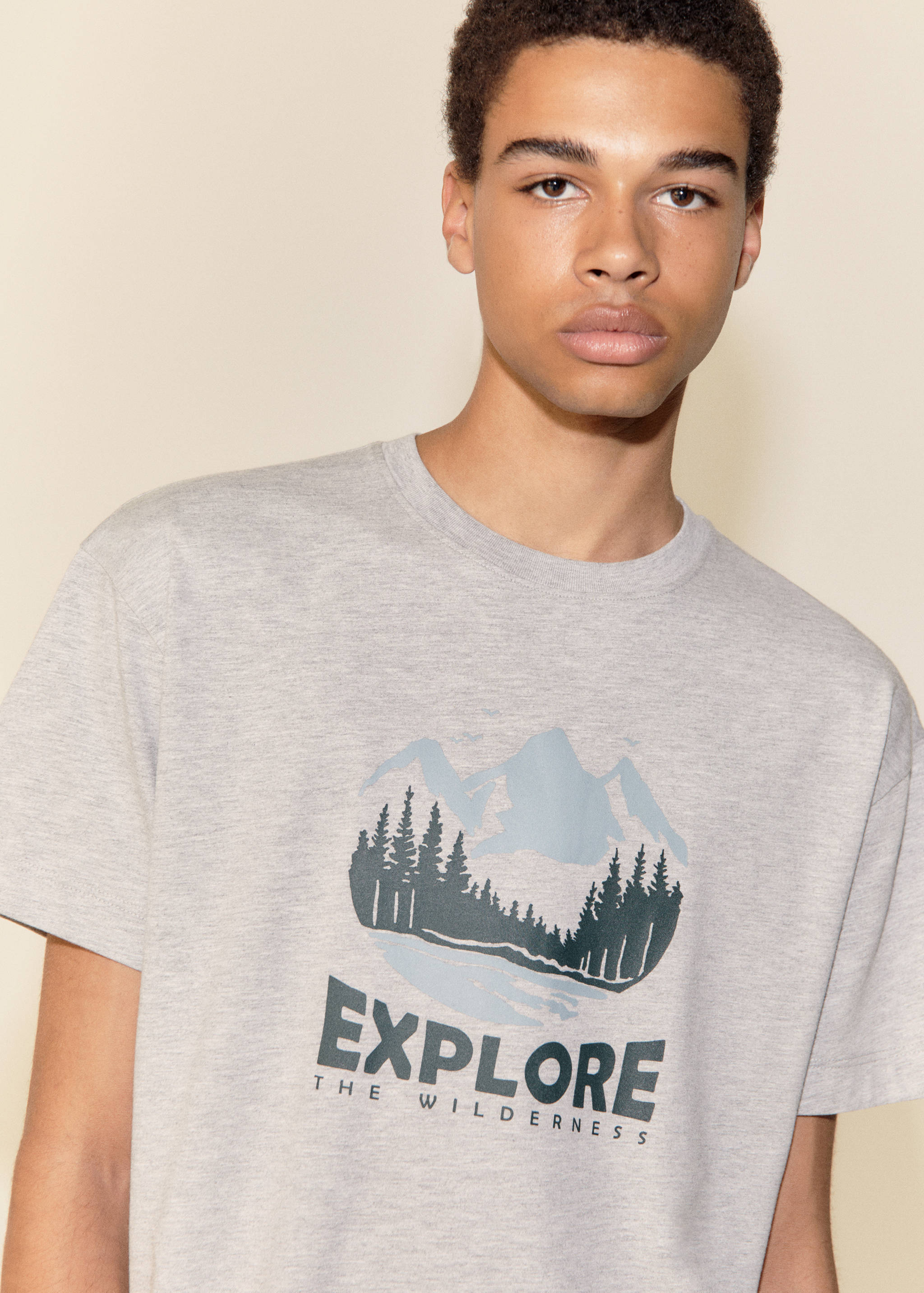 T-shirt message imprimé - Détail de l'article 5