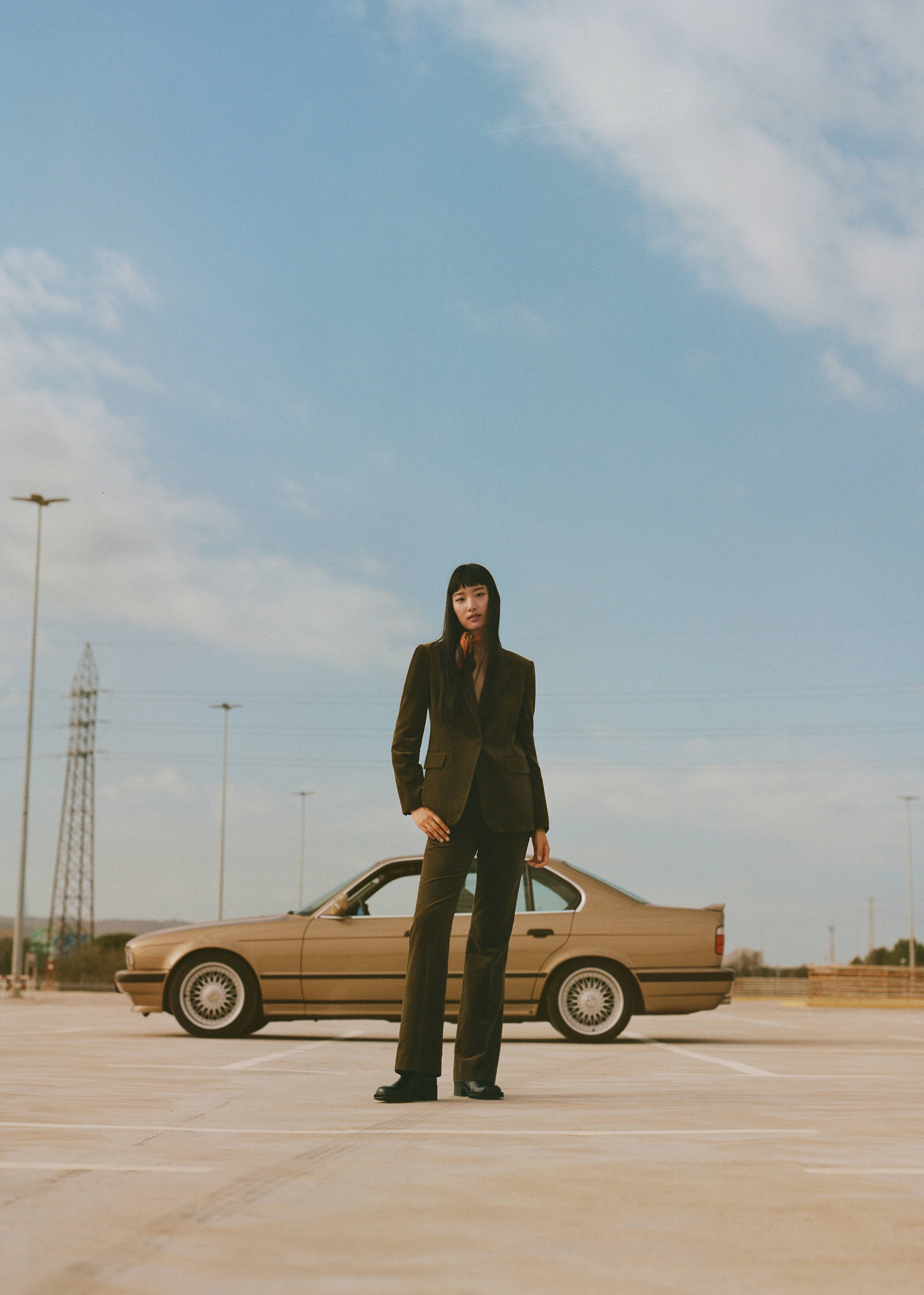 Pantalon costume velours ras - Détail de l'article 7