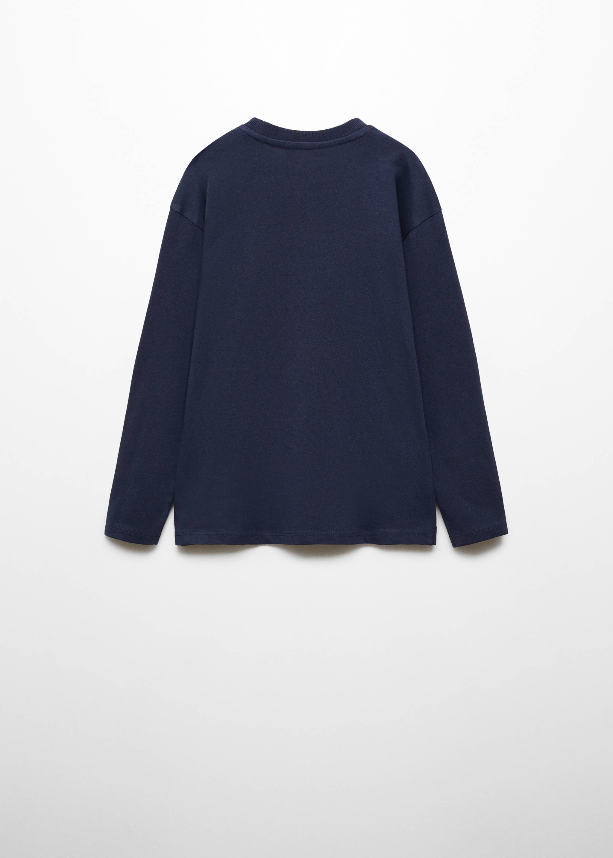 T-shirt manches longues imprimé - Verso de l’article