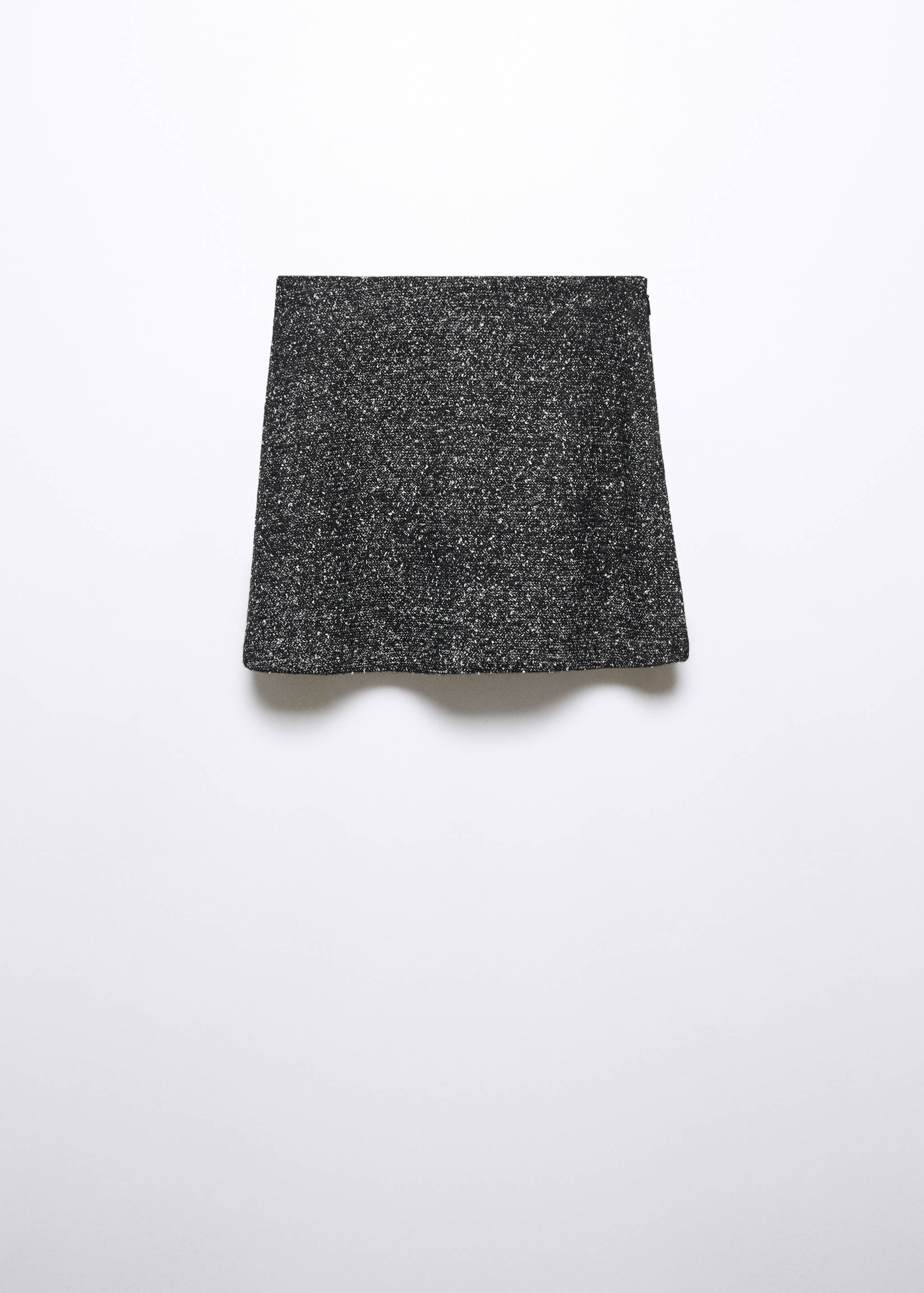 Falda tweed jaspeada - Artículo sin modelo
