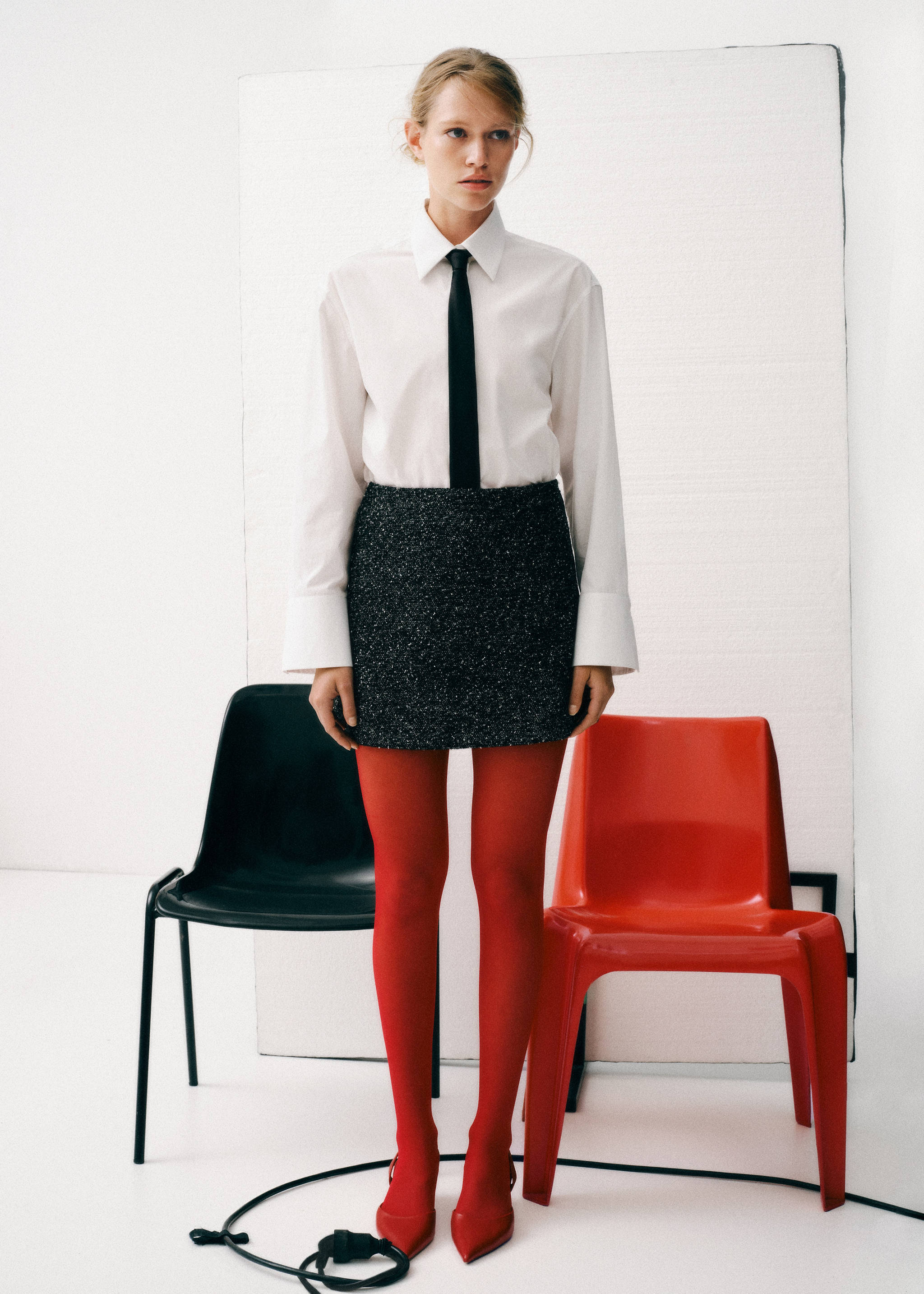 Falda tweed jaspeada - Detalle del artículo 9