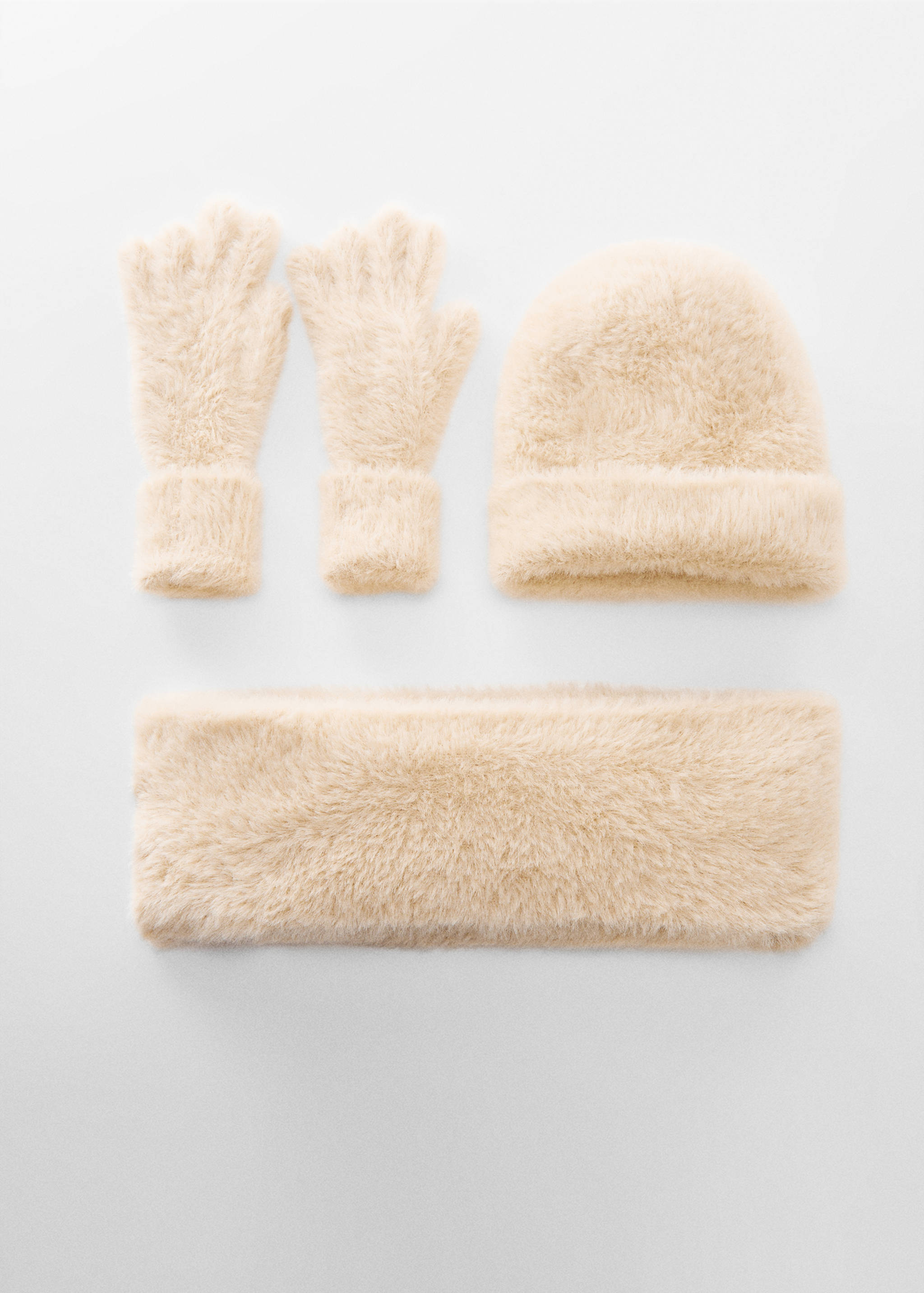 Faux-fur gloves - Details of the article 1
