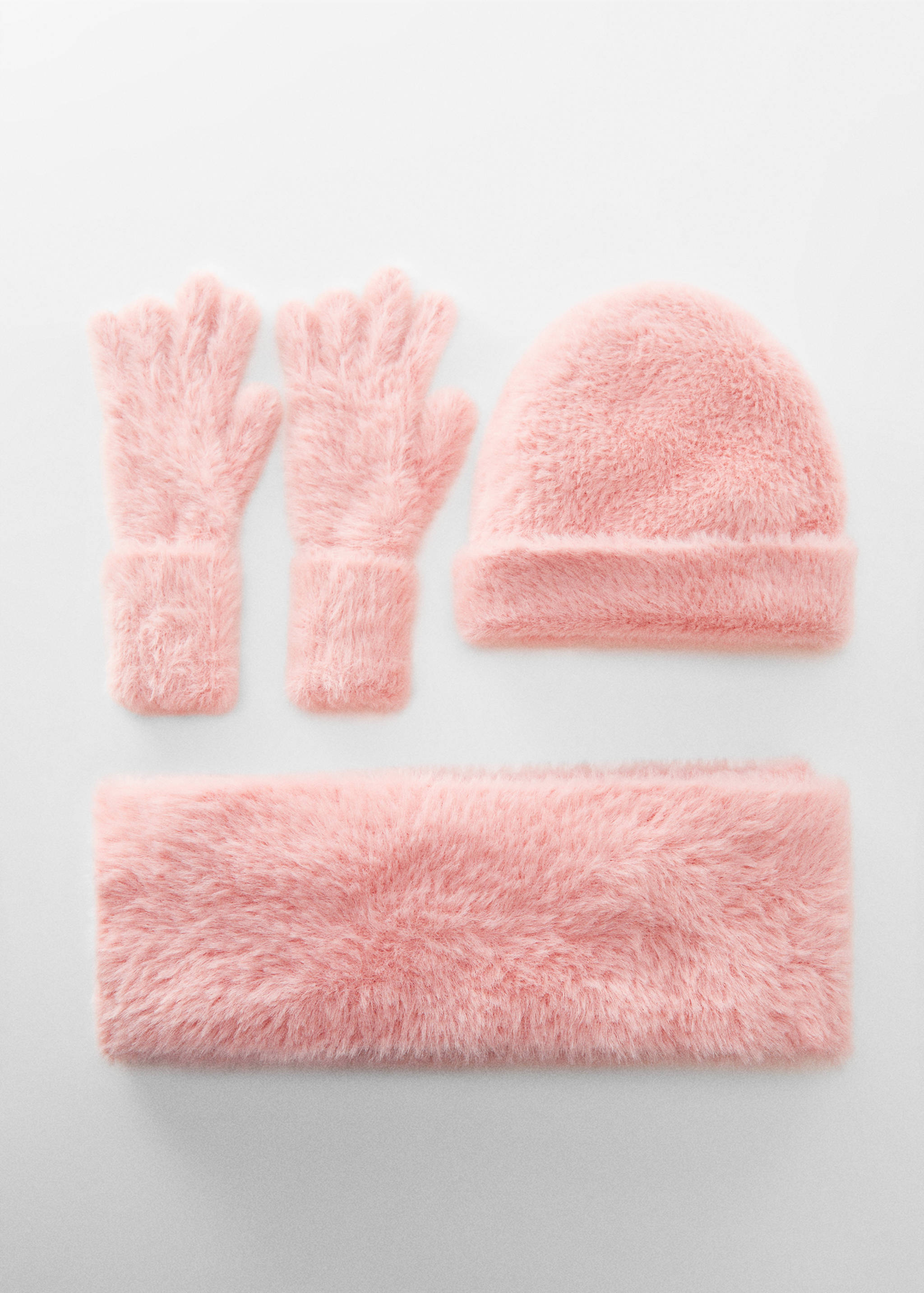 Faux-fur gloves - Details of the article 1