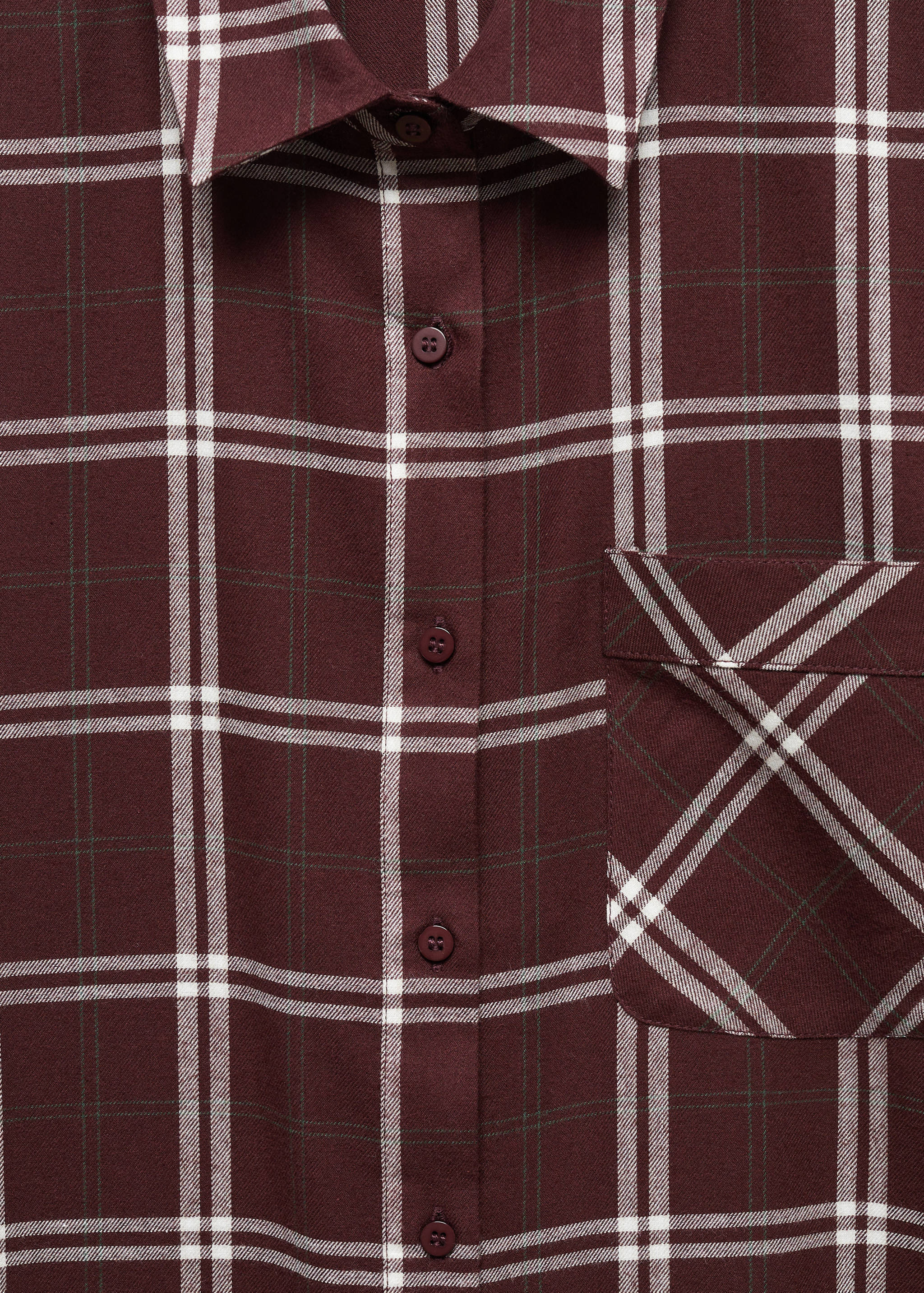 Chemise de nuit carreaux flanelle - Détail de l'article 8