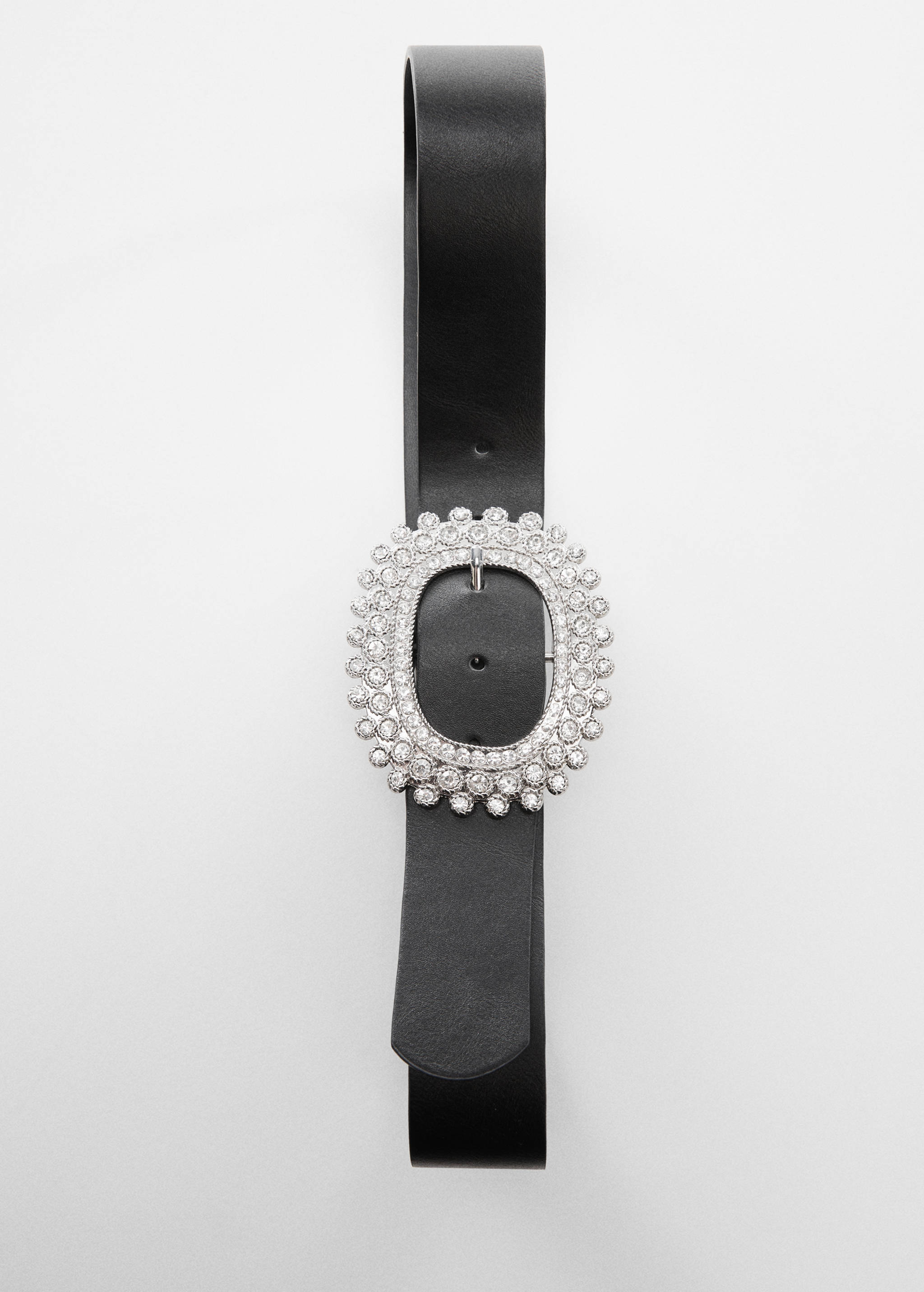 Ремень со стразами на пряжке - Деталь изделия 1
