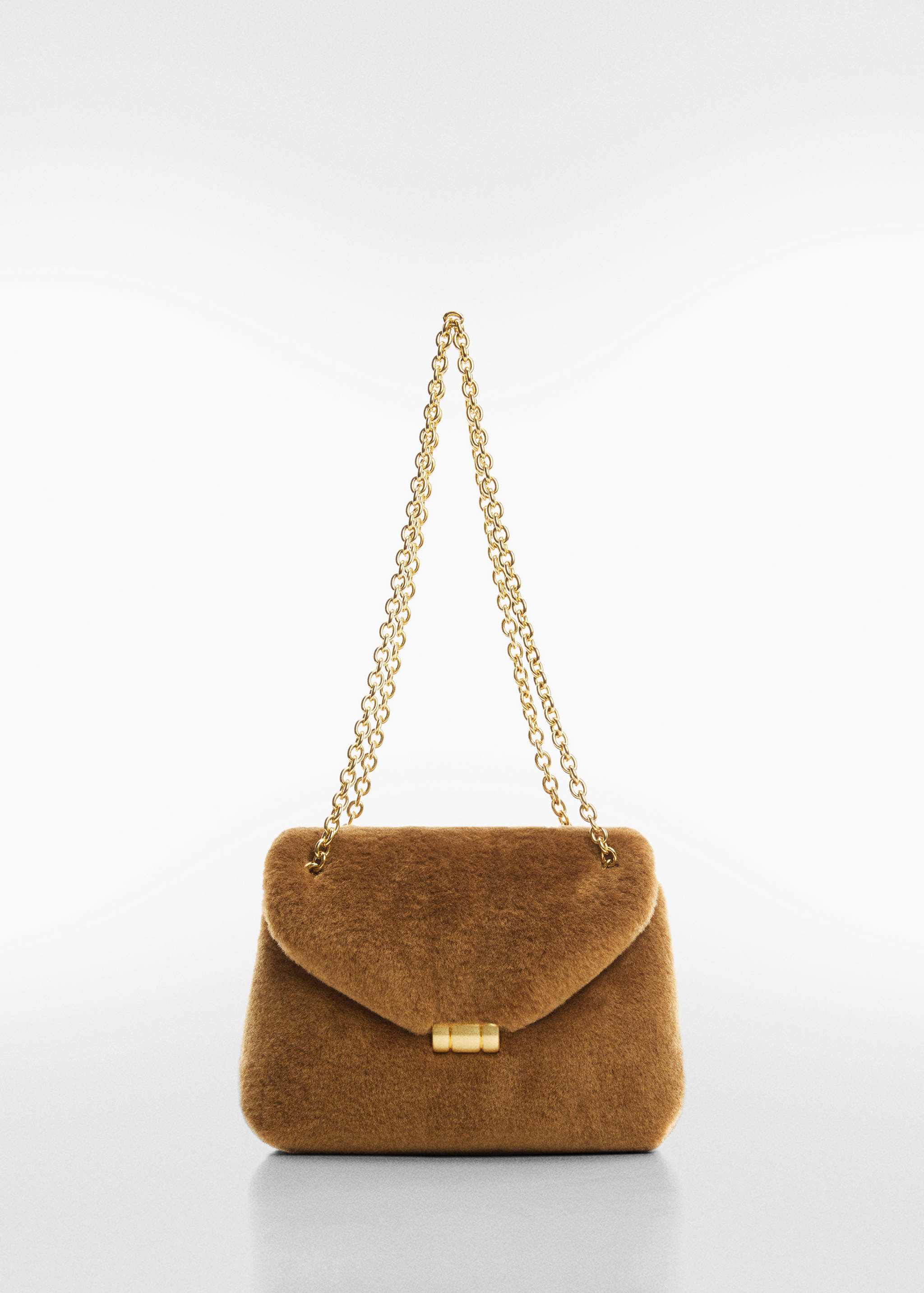Quilted fur-effect bag - Article without model