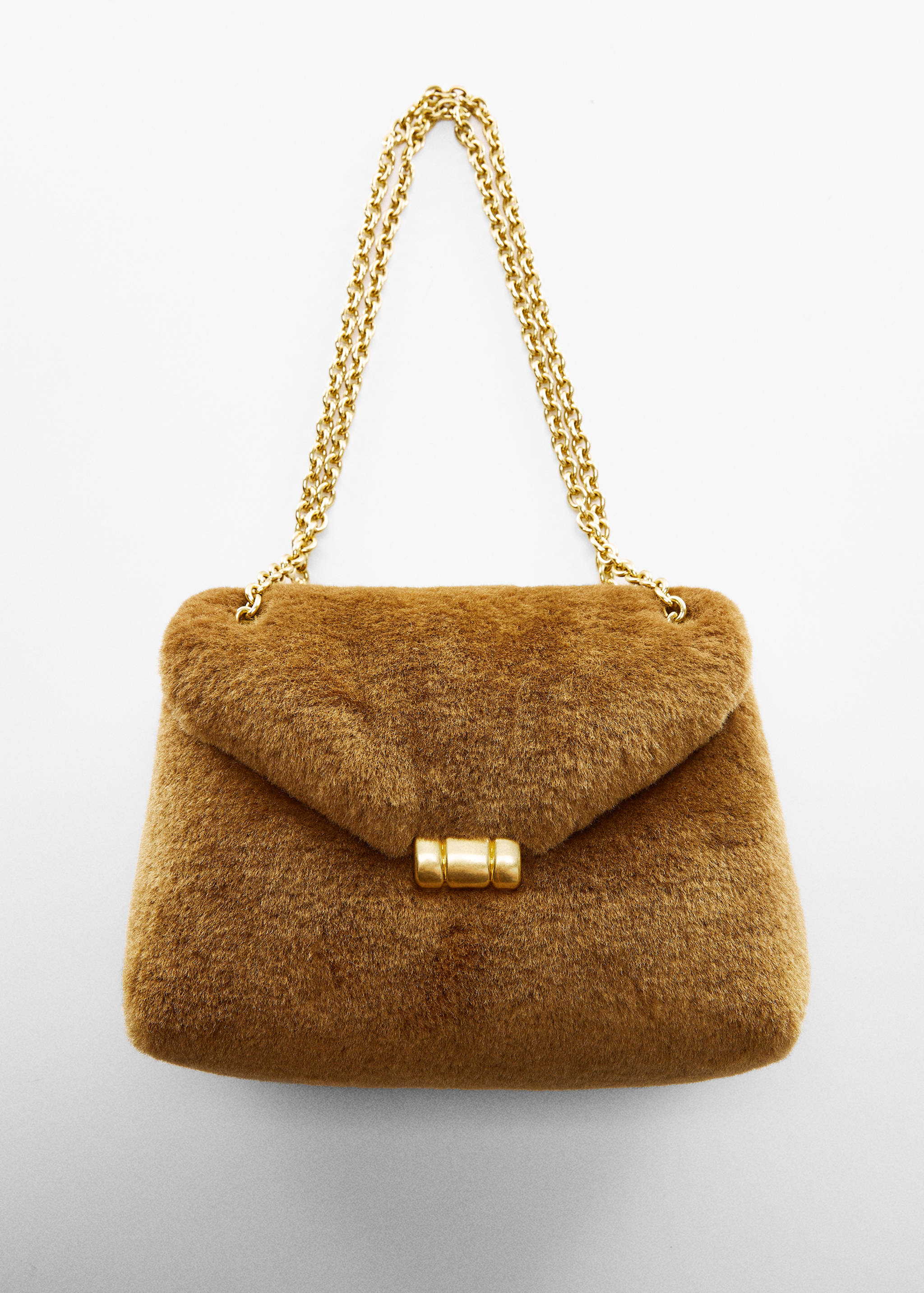 Quilted fur-effect bag - Details of the article 5