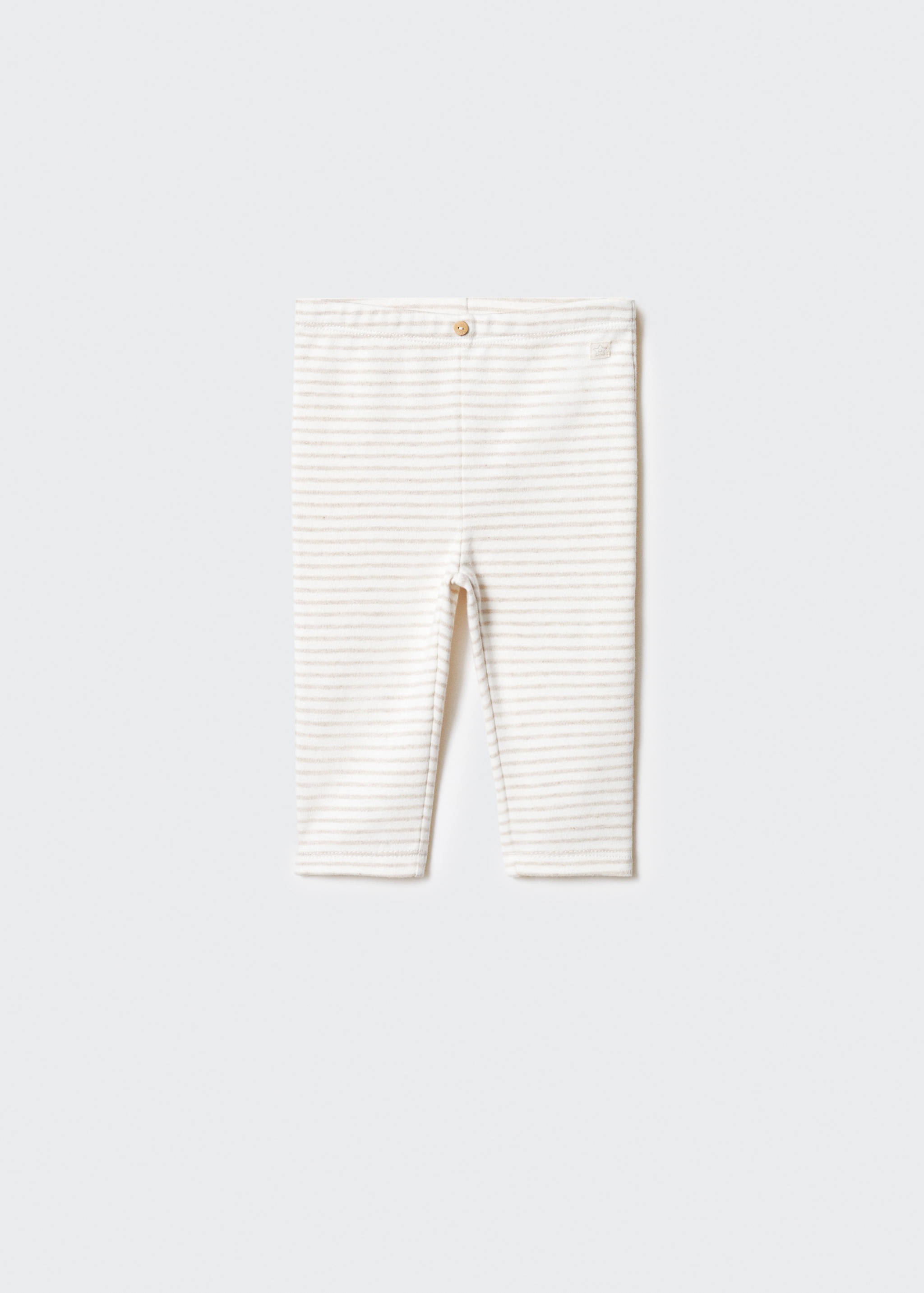 Stripped cotton leggings - Article without model