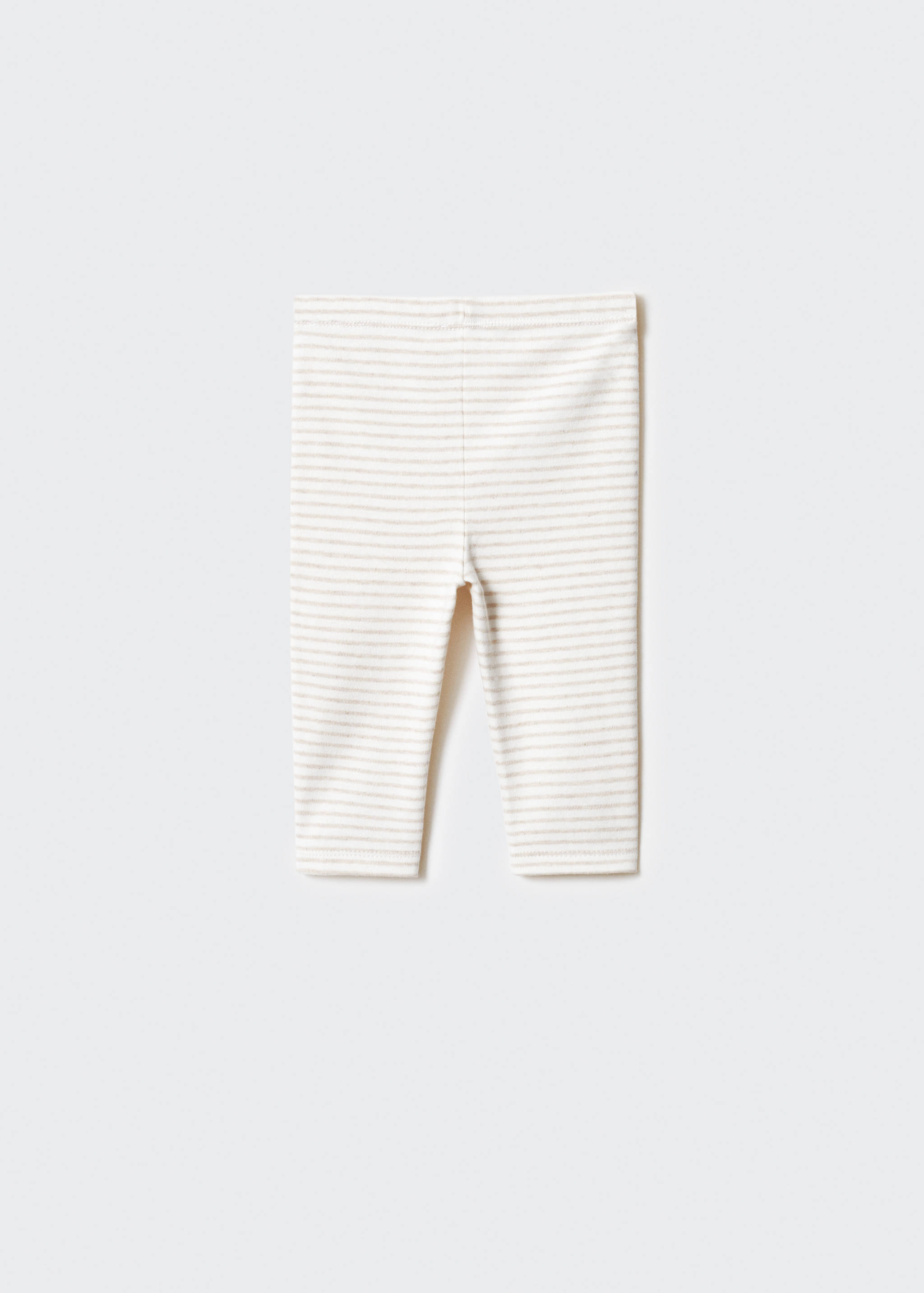 Stripped cotton leggings - Reverse of the article