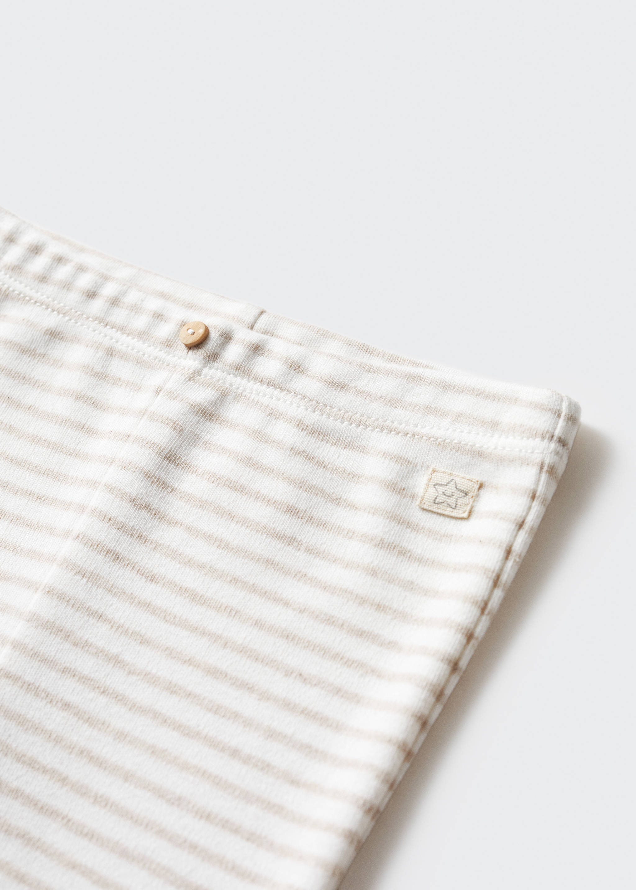 Stripped cotton leggings - Details of the article 8