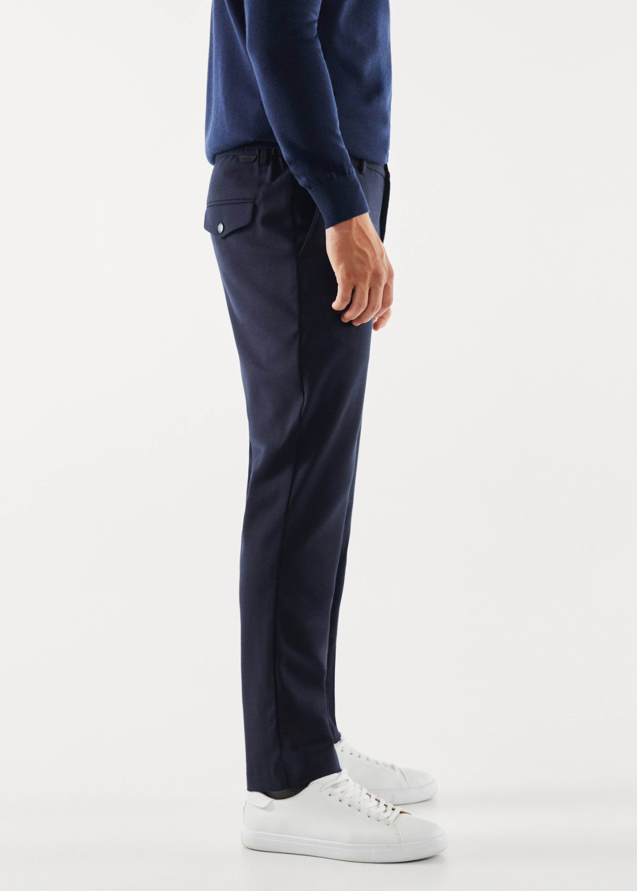 Pantalon slim fit tissu technique - Détail de l'article 4