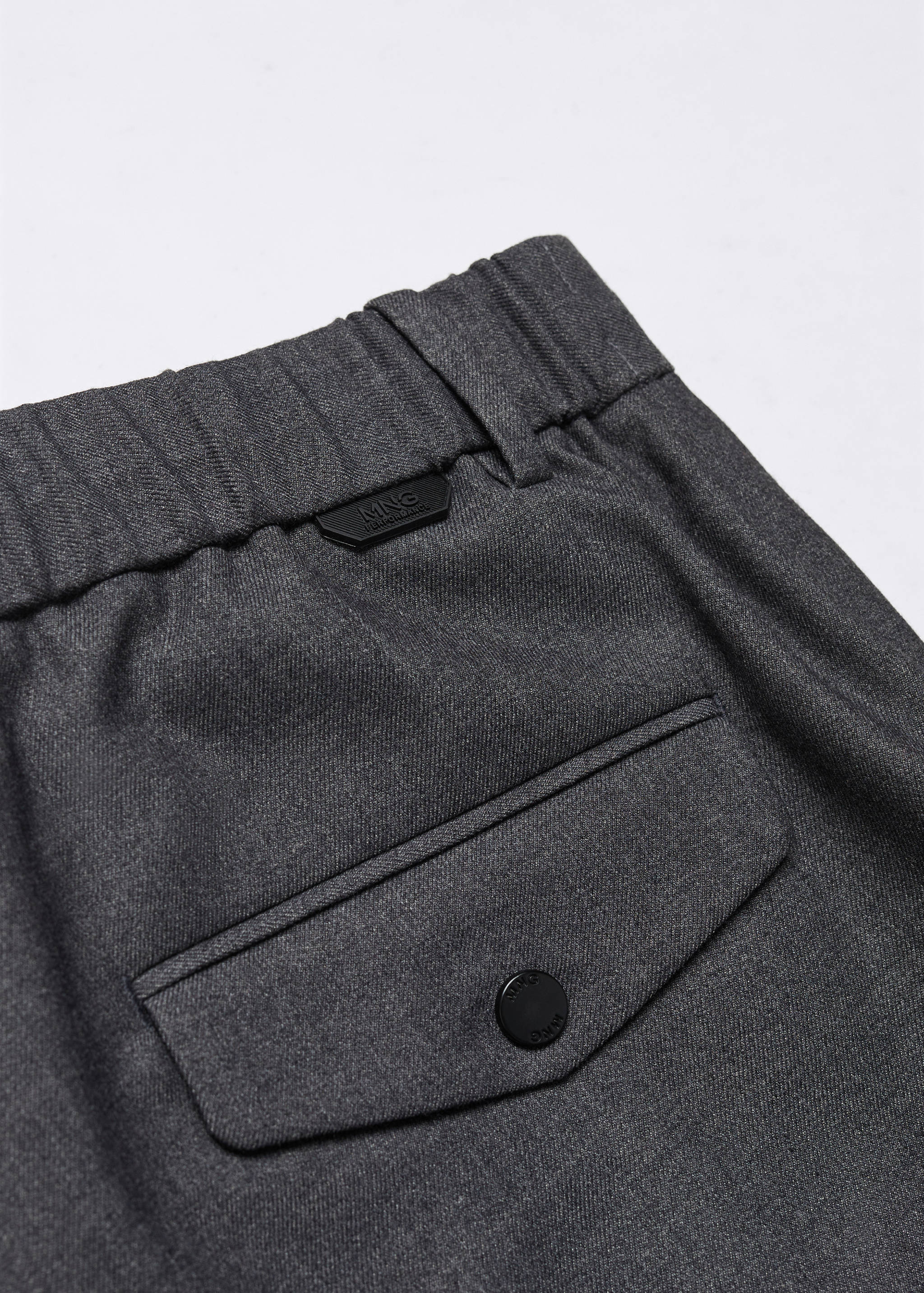 Pantalon slim fit tissu technique - Détail de l'article 8
