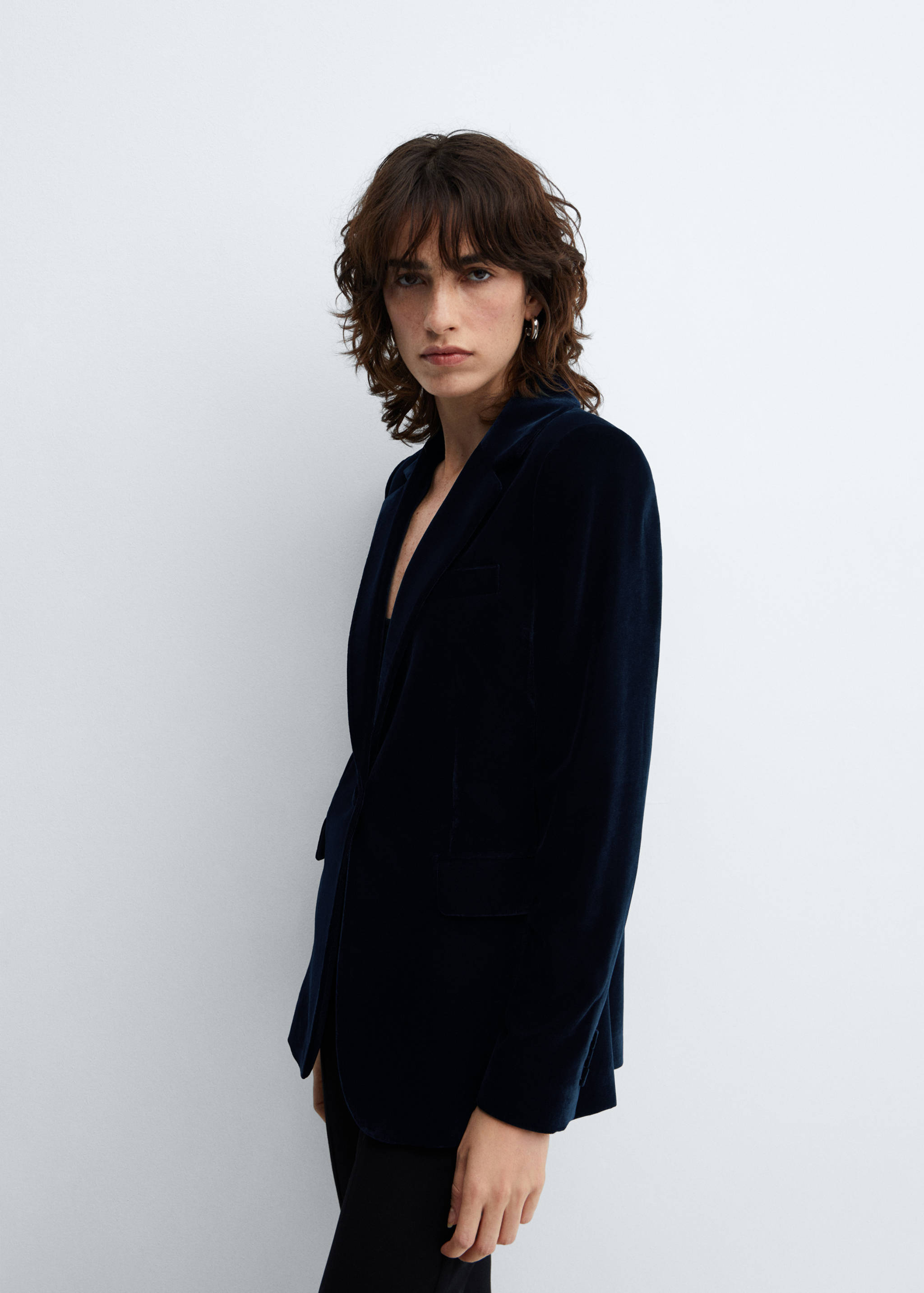 Velvet blazer - Details of the article 2