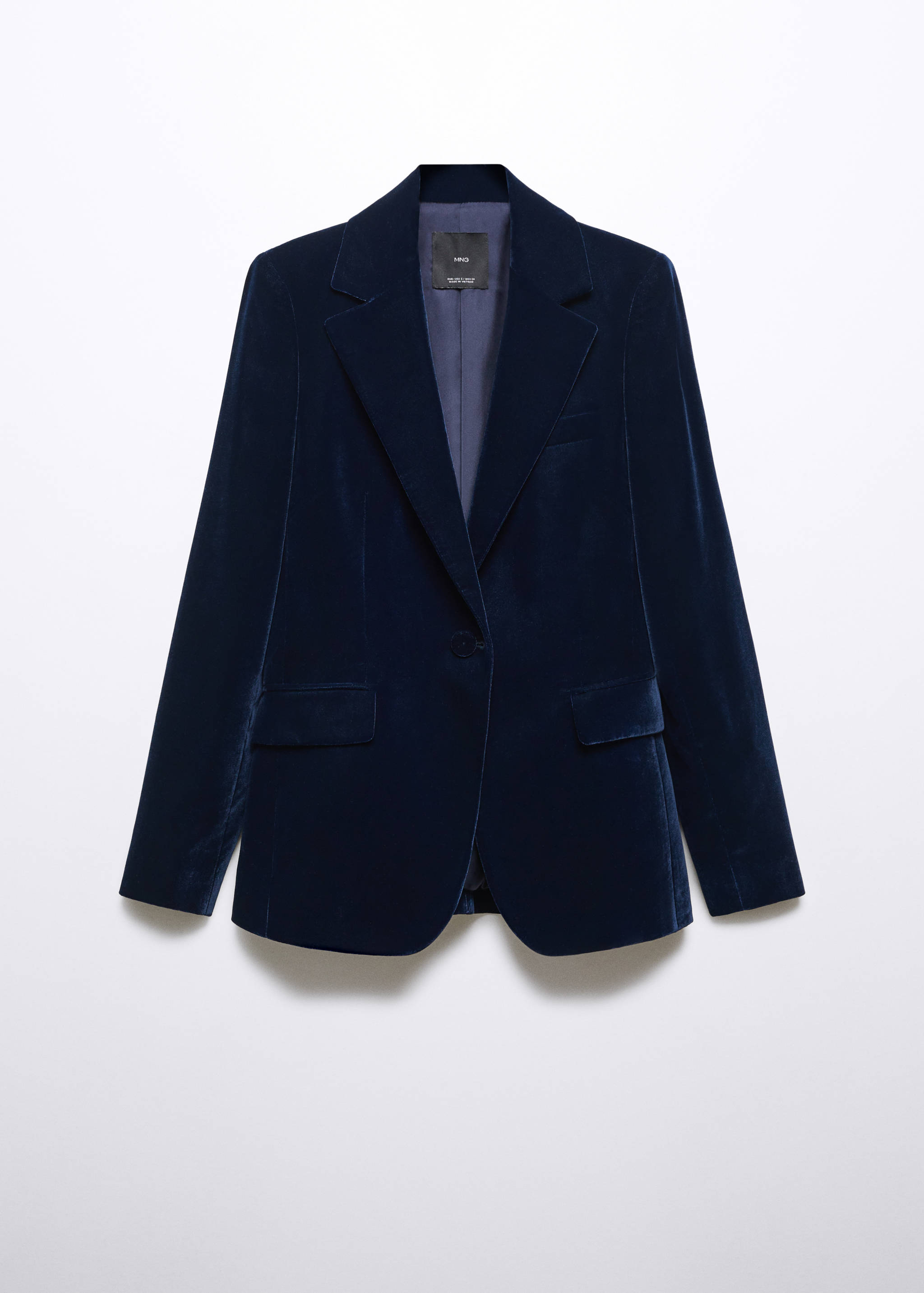 Velvet blazer - Article without model