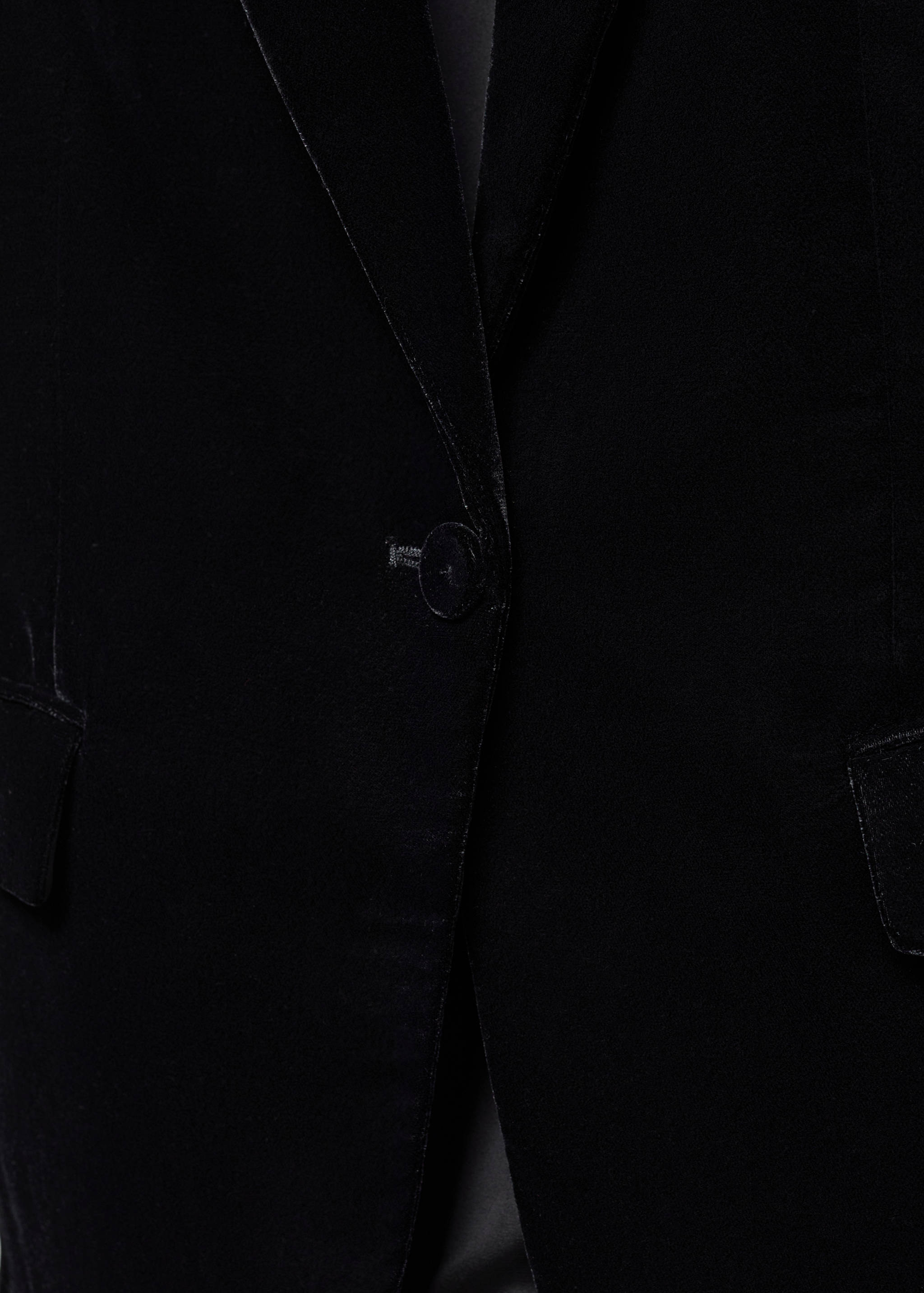 Velvet blazer - Details of the article 8