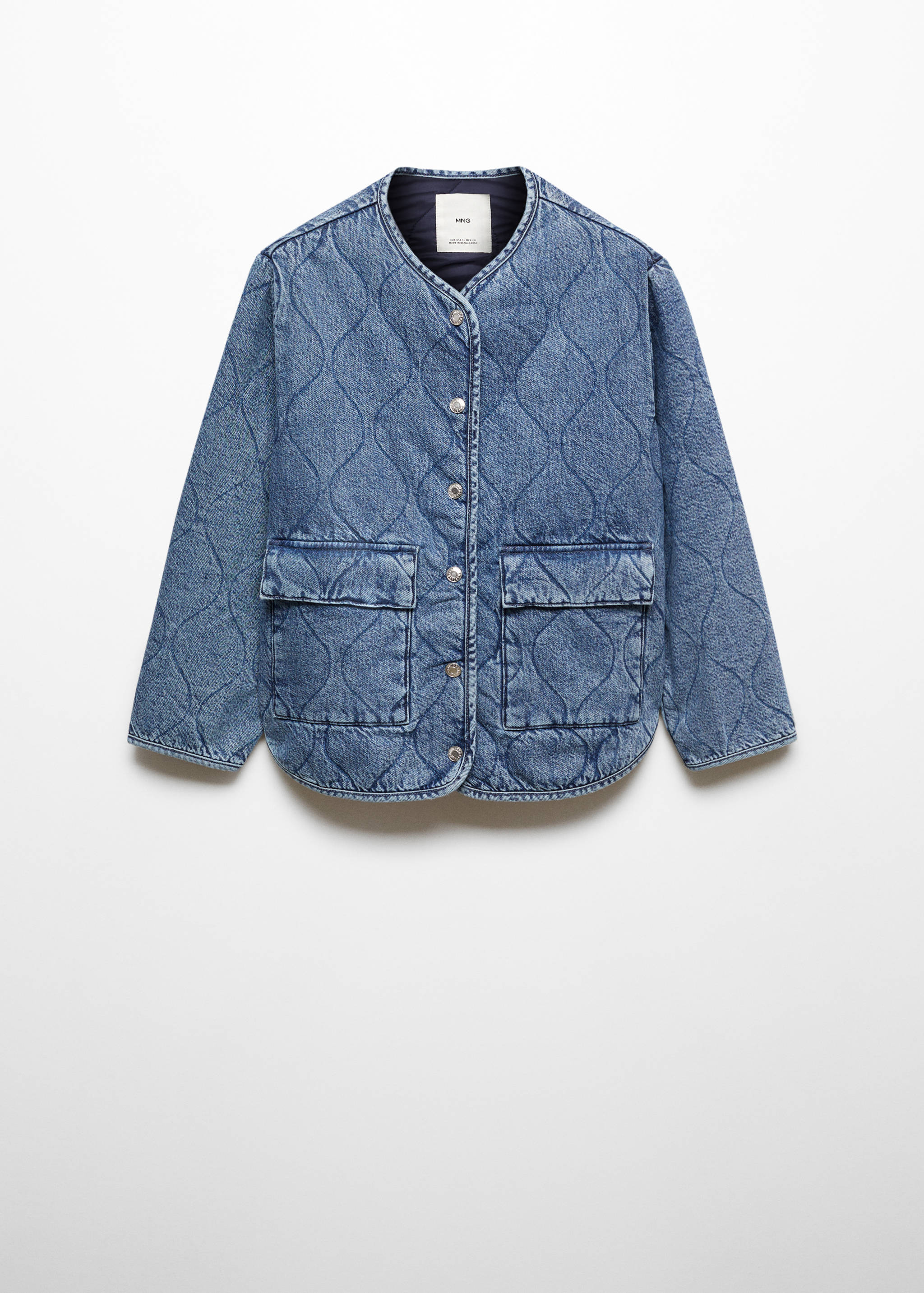Veste matelassée denim - Article sans modèle