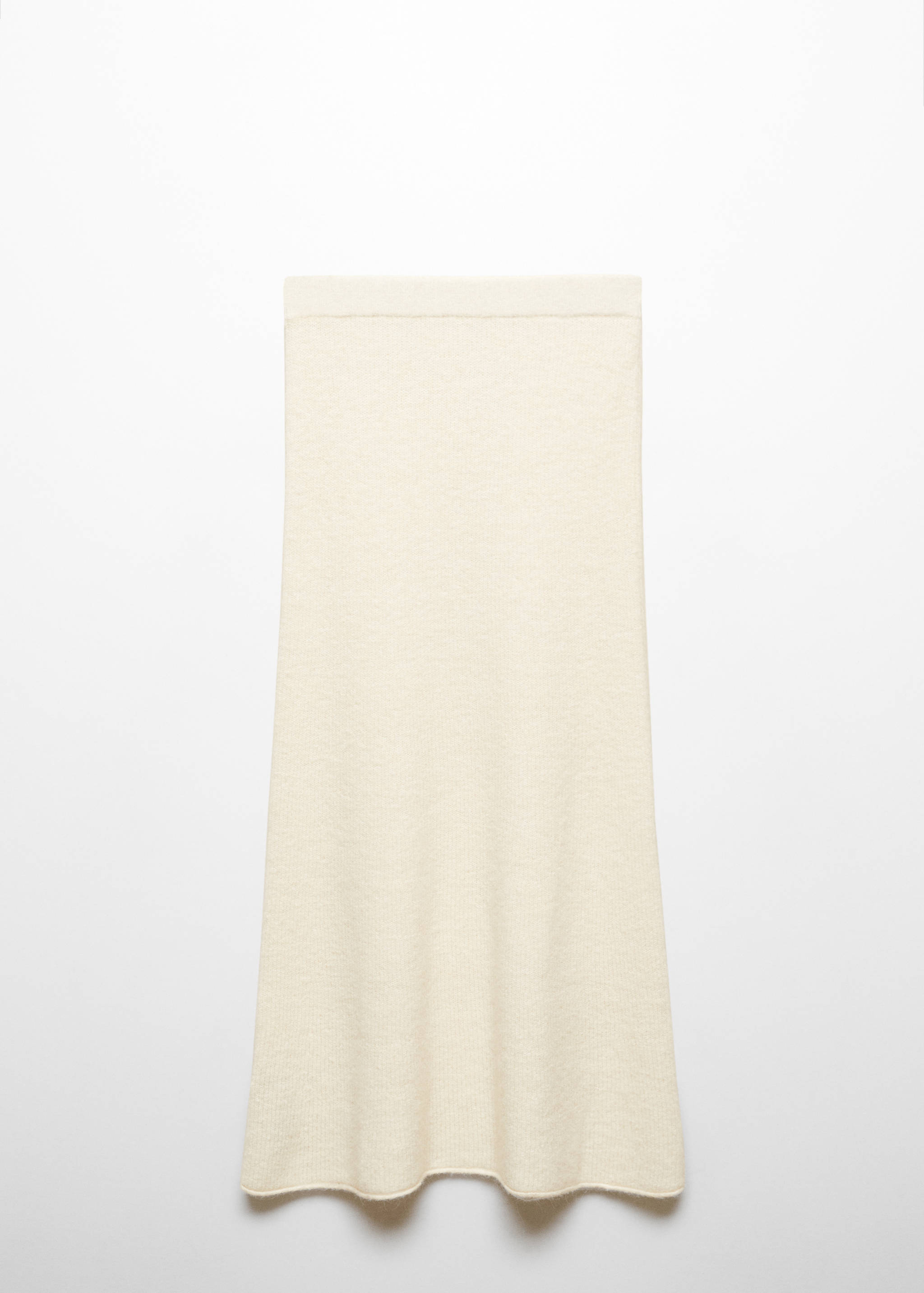 Long knitted skirt - Article without model