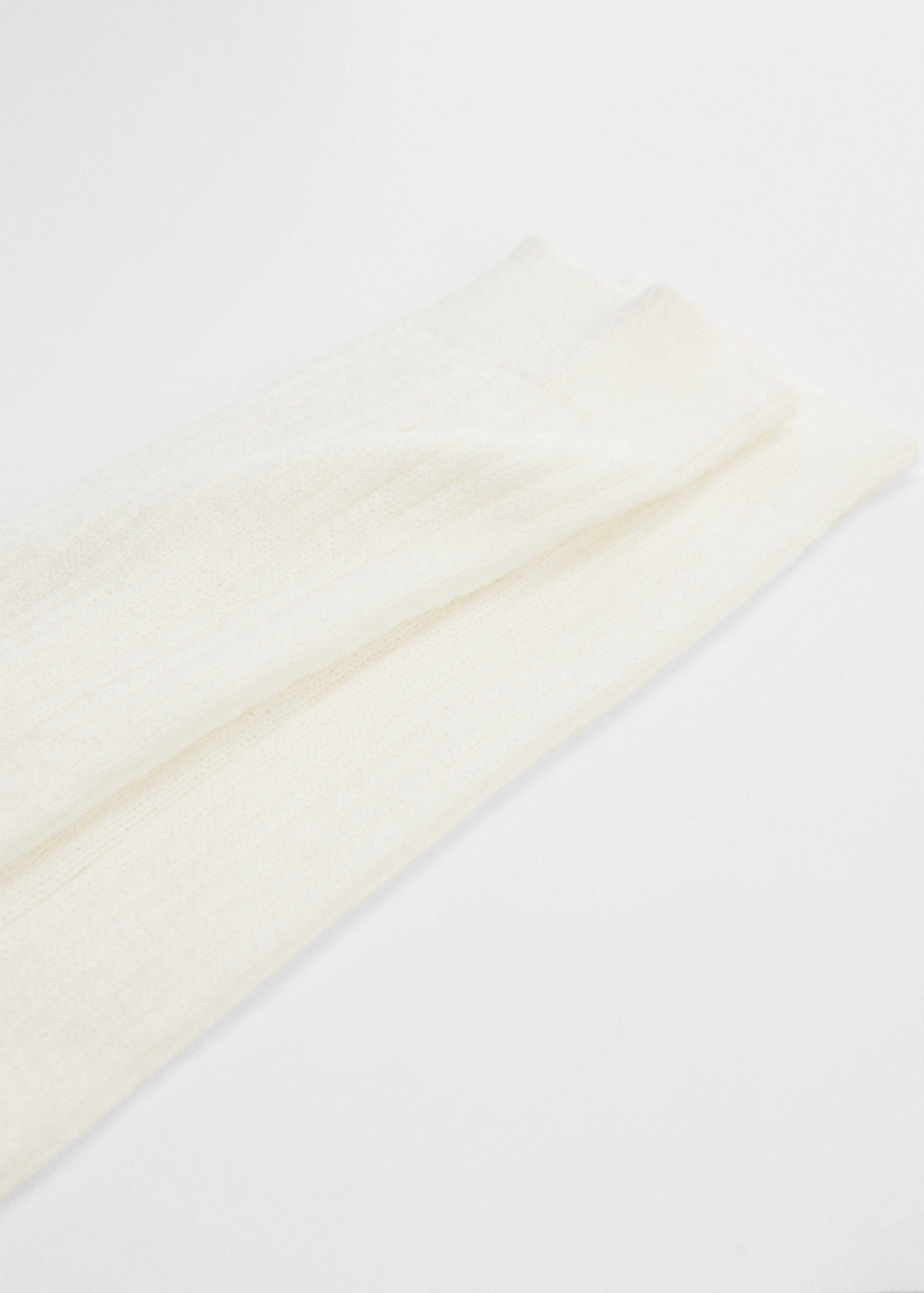 Jambières maille côtelée - Plan moyen