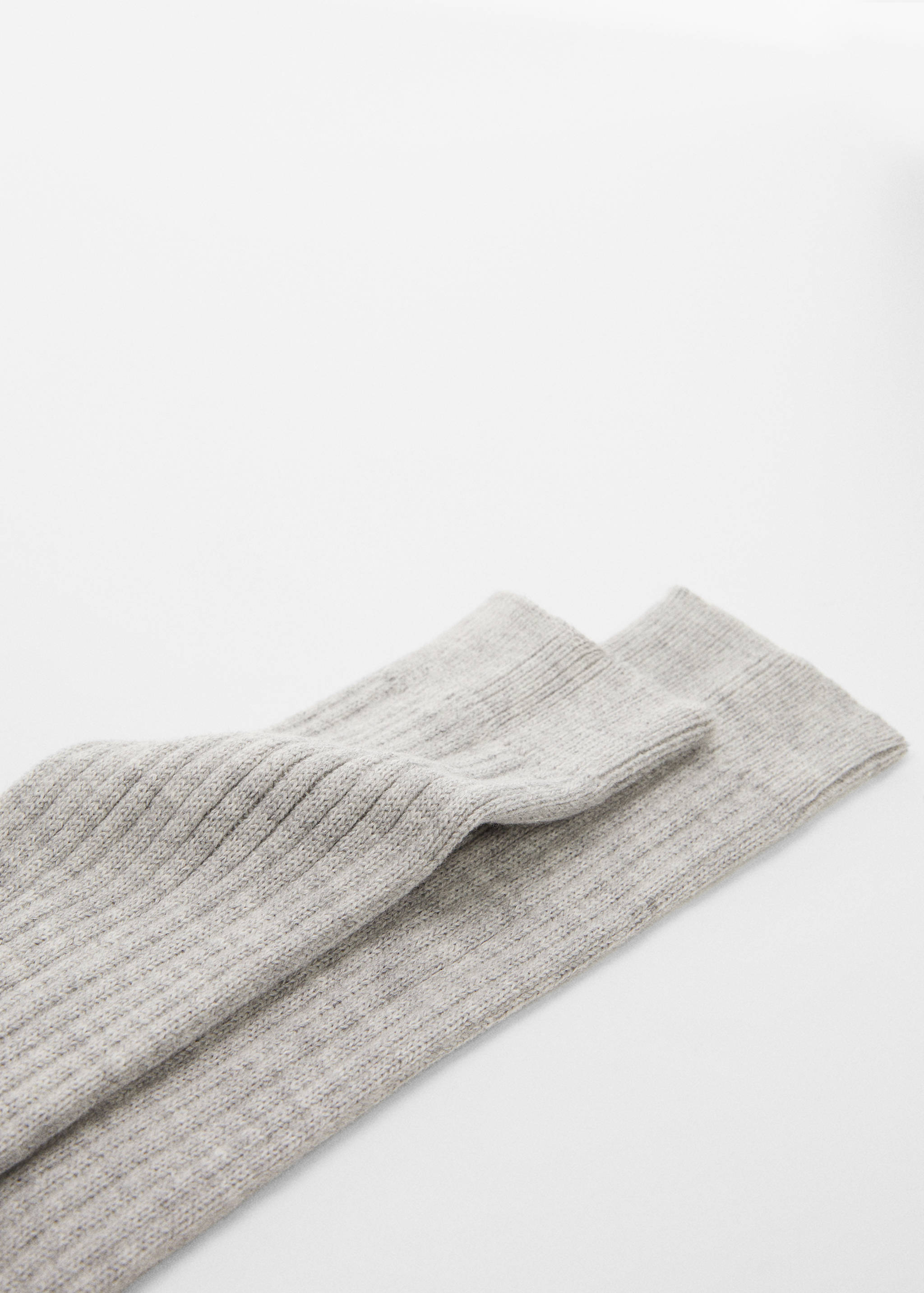 Jambières maille côtelée - Plan moyen