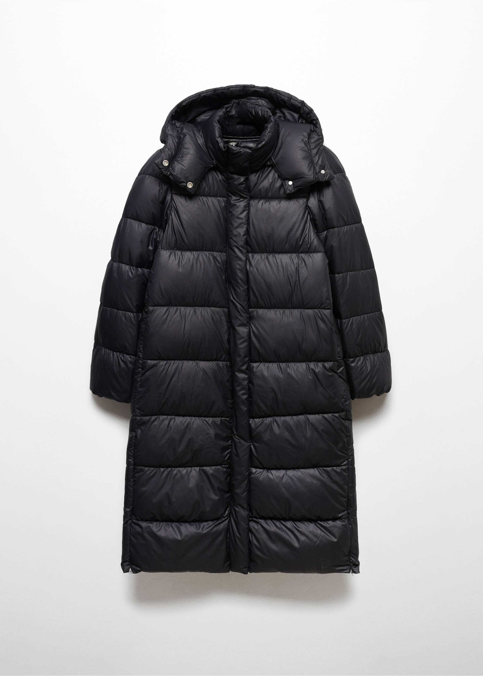 Anorak acolchado impermeable capucha - Artículo sin modelo, Negro. Ref: 57069079-00.