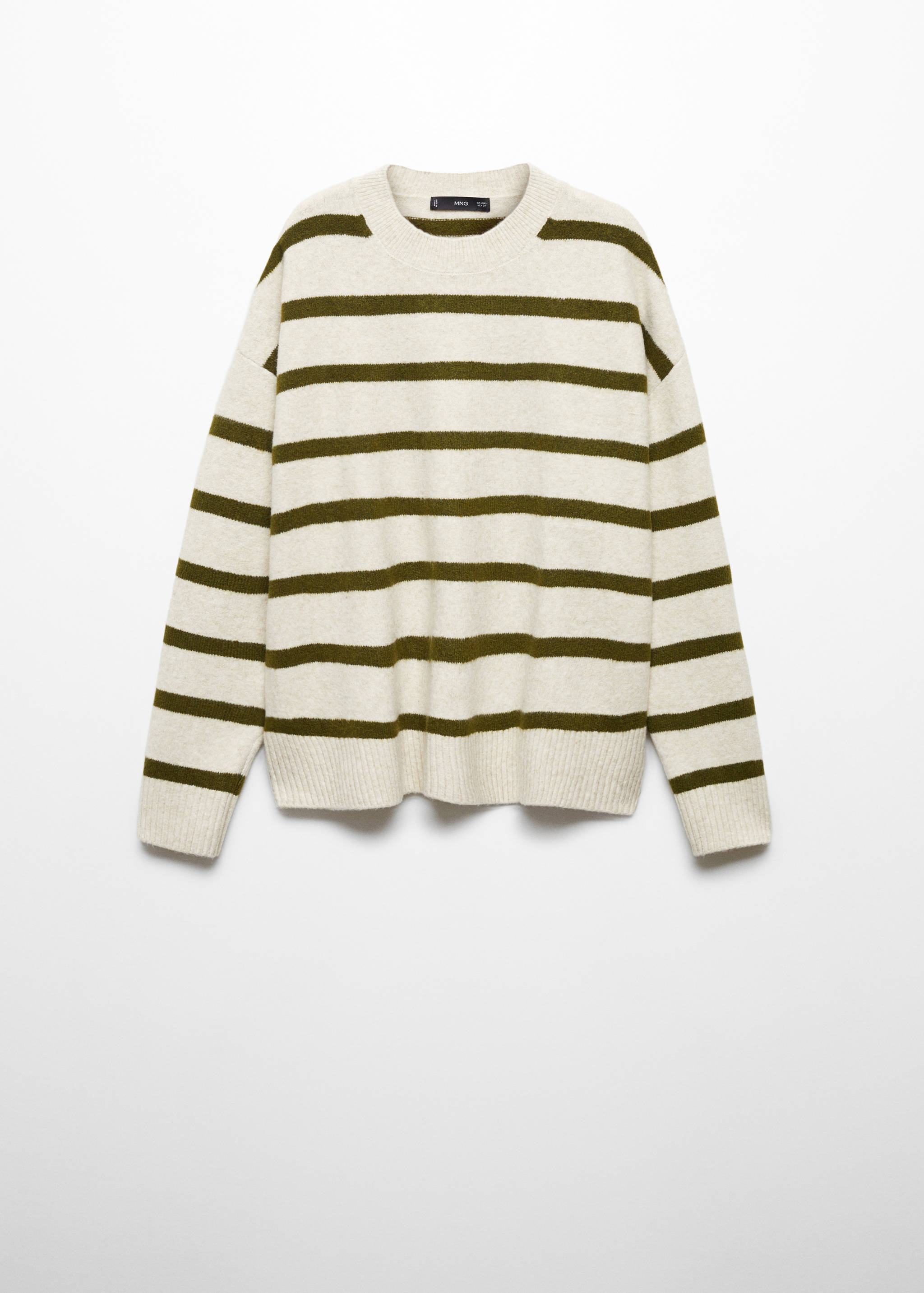 Jersey rayas cuello redondo - Artículo sin modelo