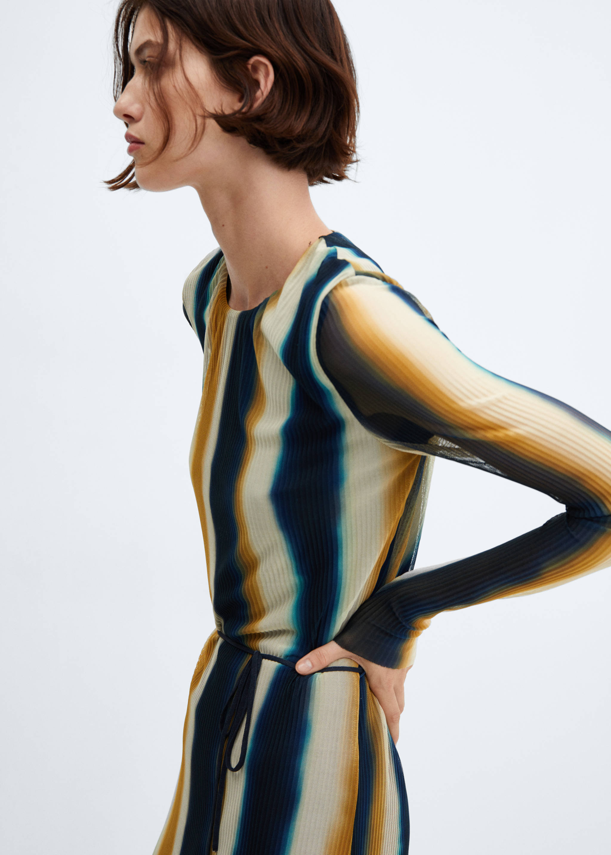 Robe maille filet tie and dye - Détail de l'article 2