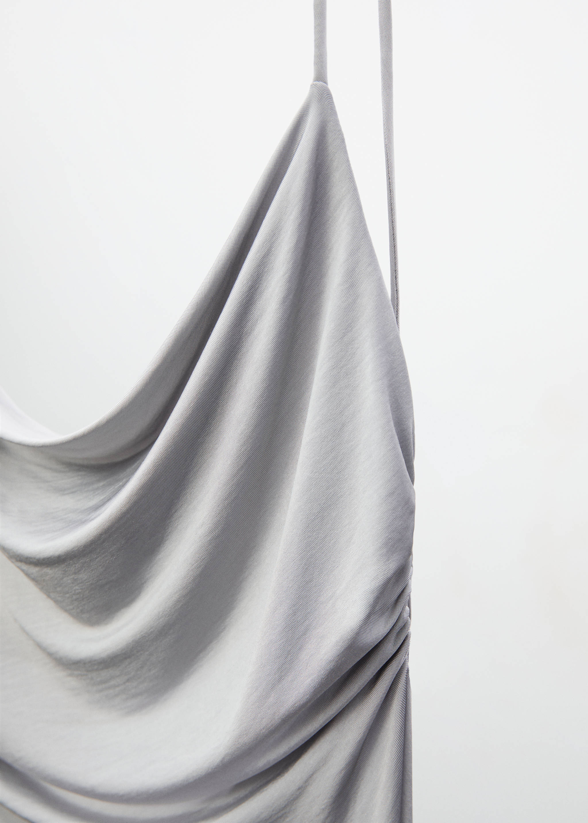 Draped dress with slit - Details of the article 8