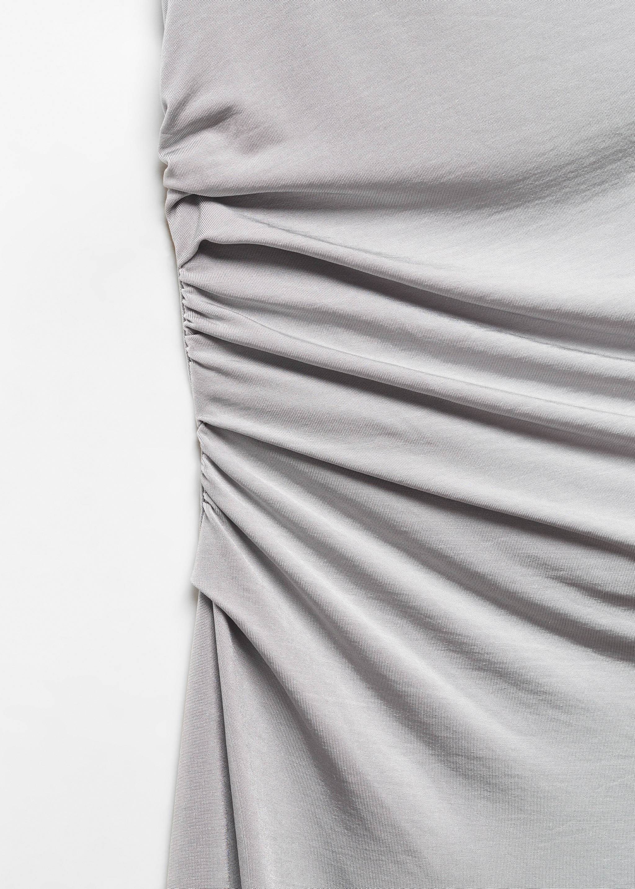 Draped dress with slit - Details of the article 8