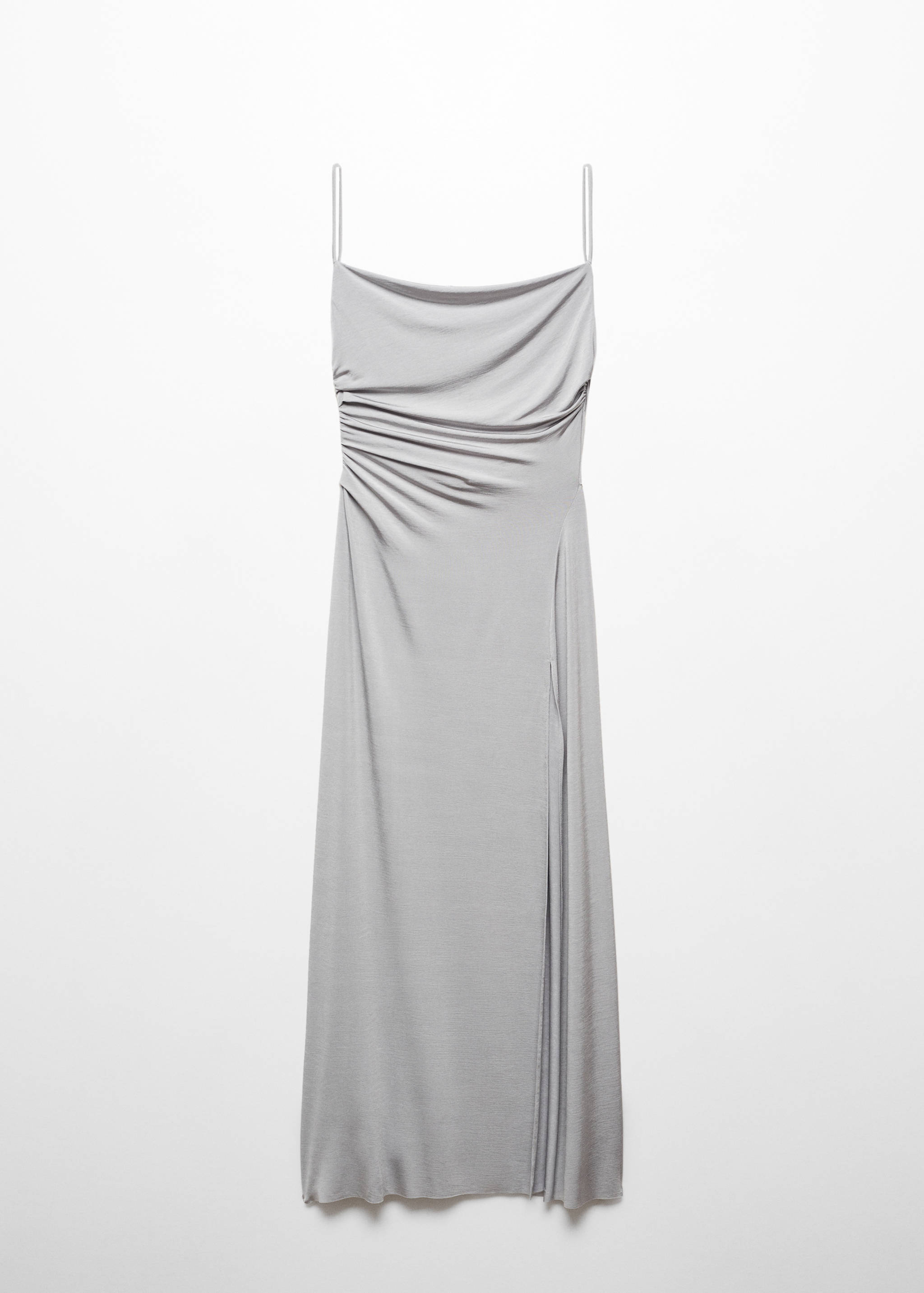 Draped dress with slit - Article without model