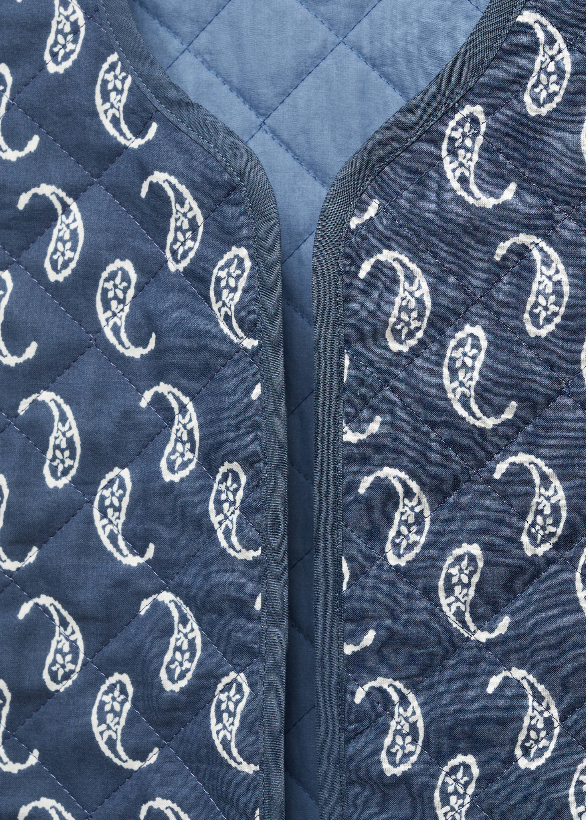 Chaleco estampado paisley - Detalle del artículo 8