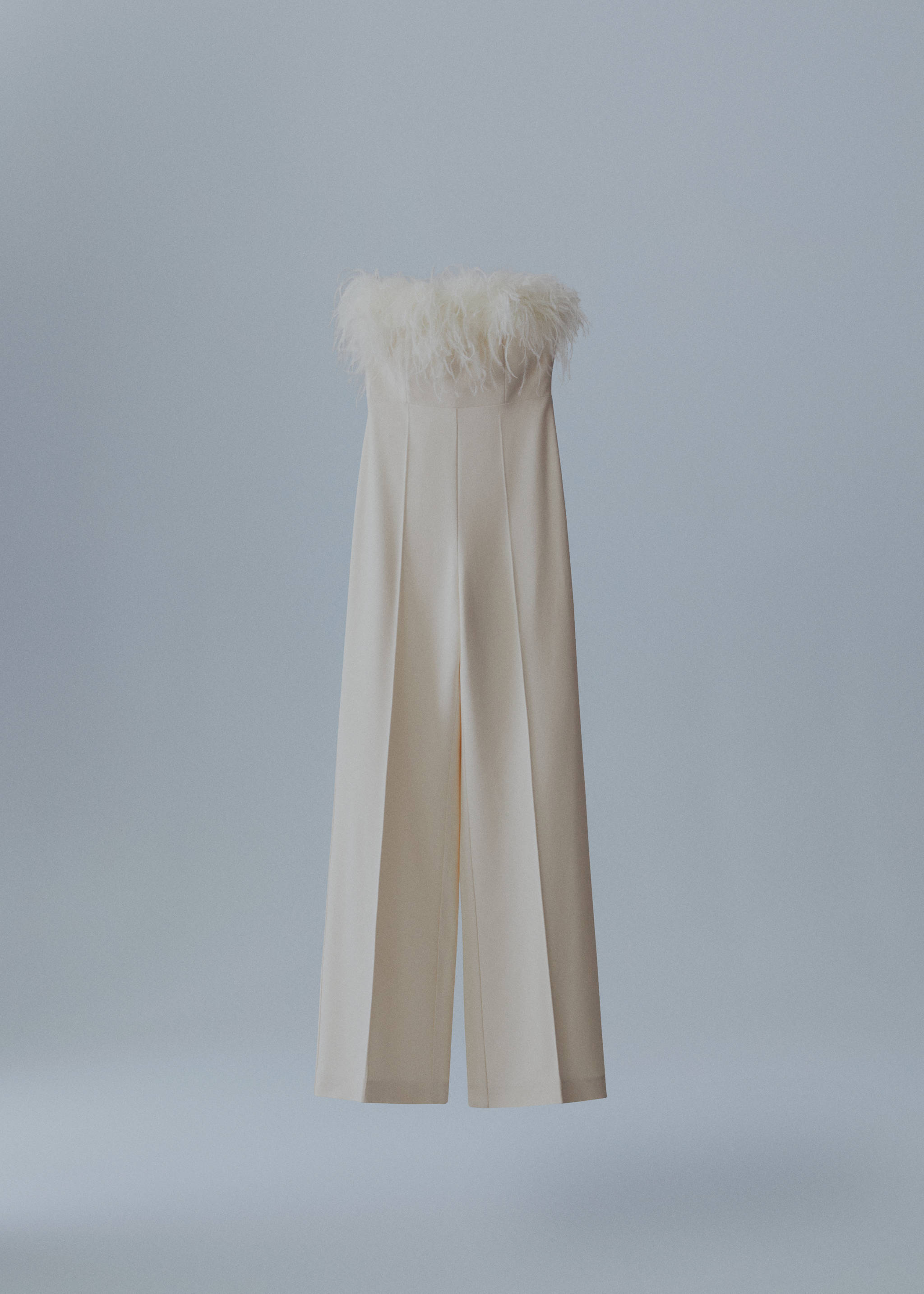 Combinaison bustier plumes - Article sans modèle