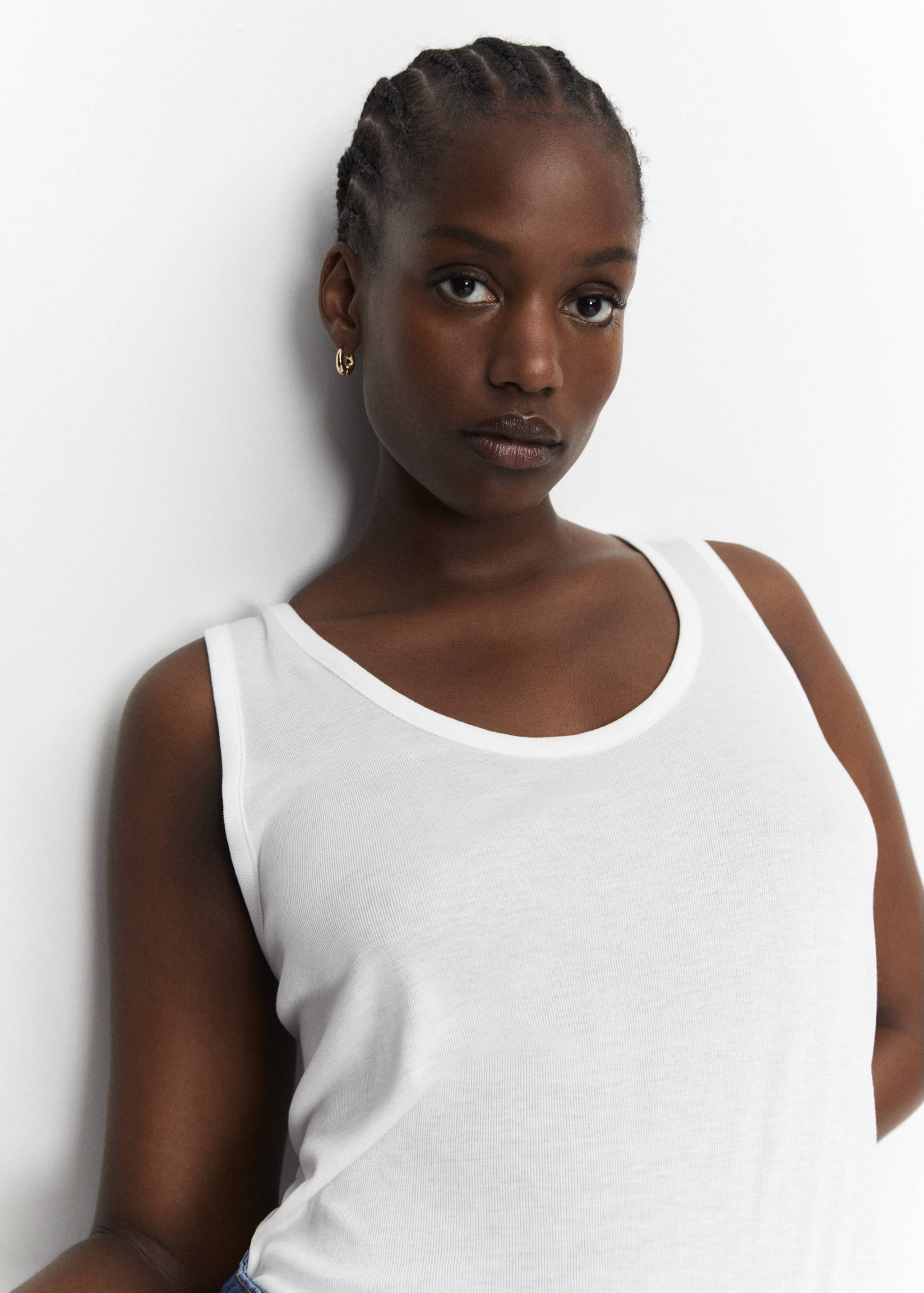 Струящийся топ на бретелях - Деталь изделия 4