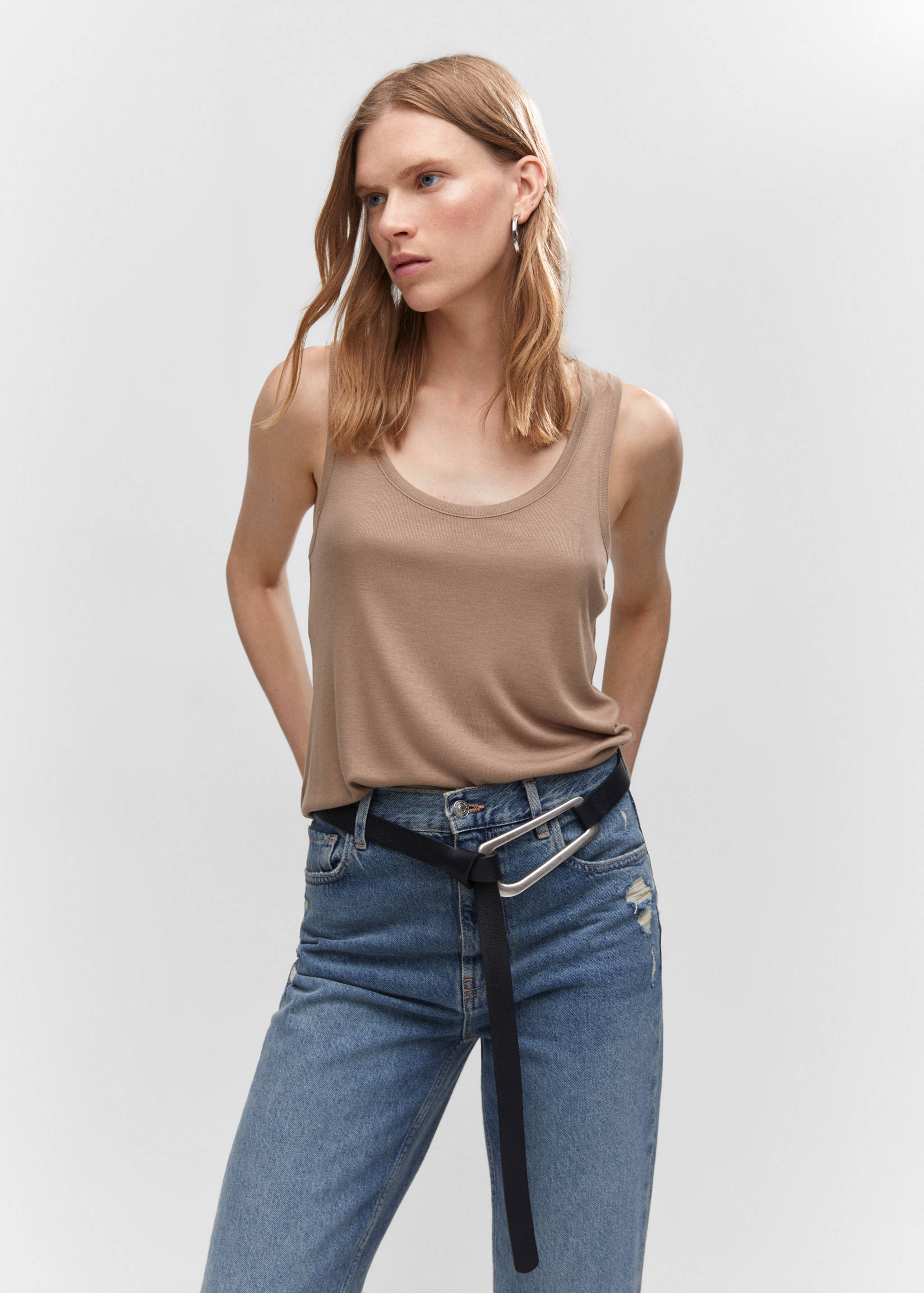 Top fluido tirantes - Plano medio