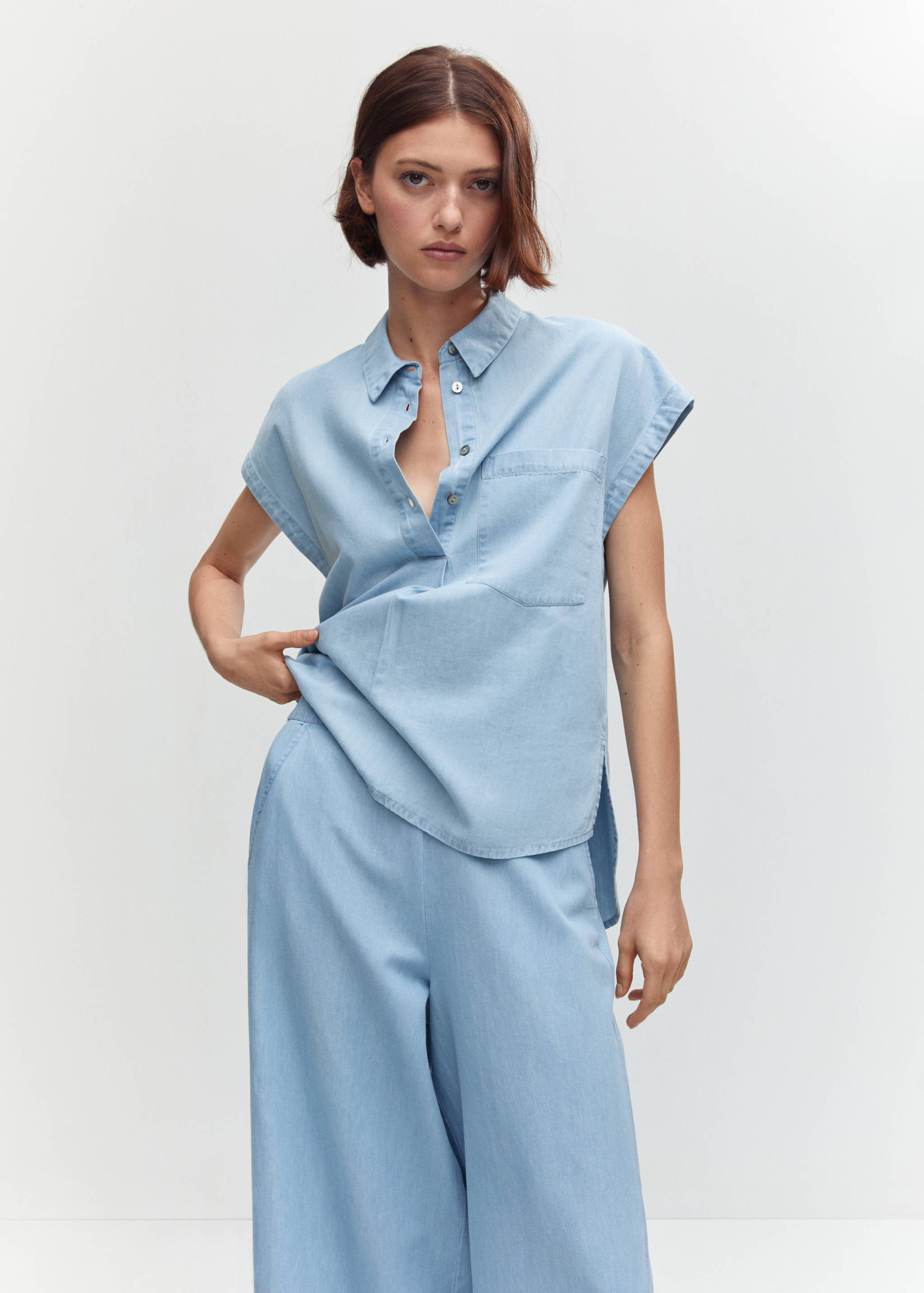 Jupe-culotte 100 % coton - Détail de l'article 1