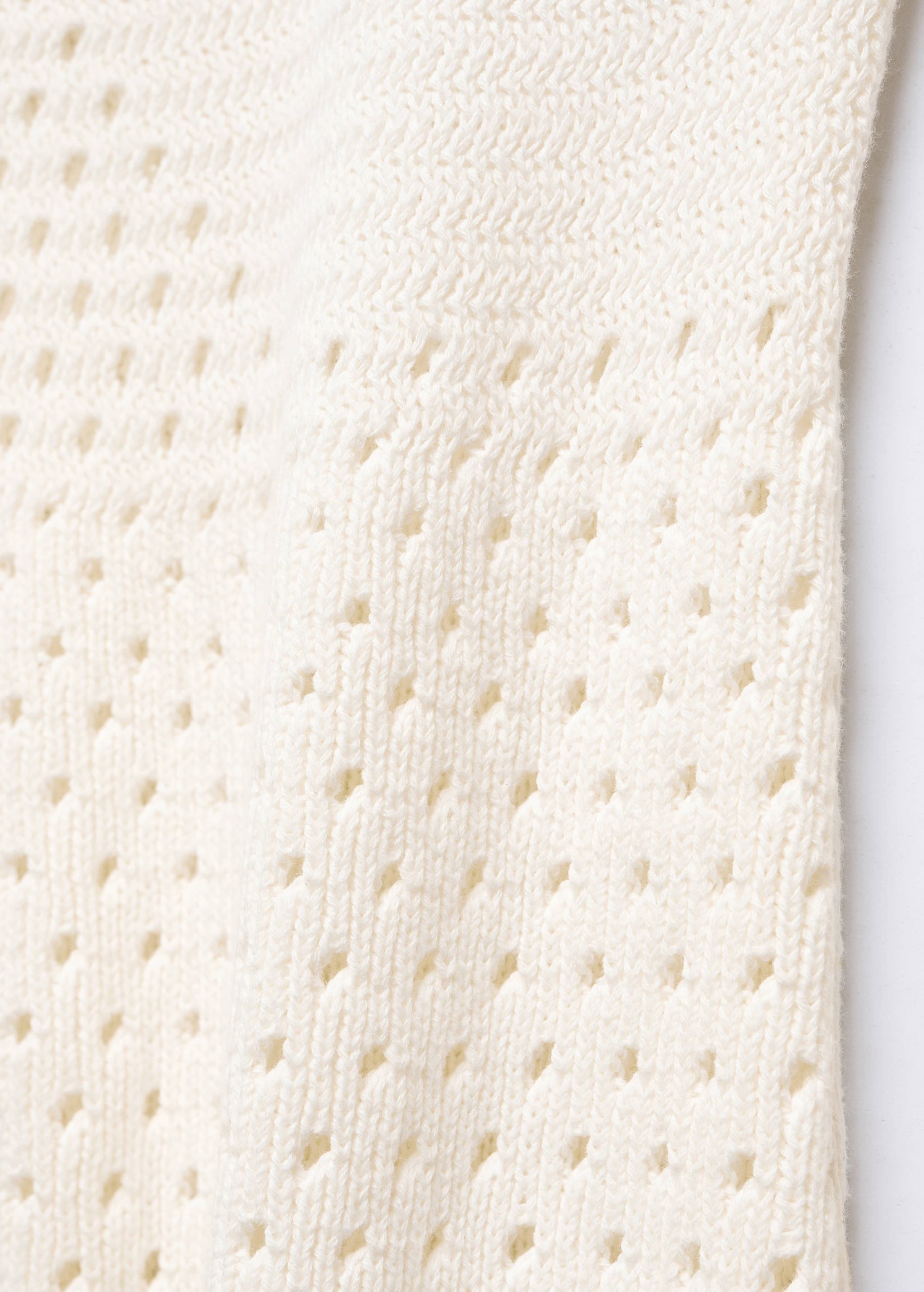 Knitted dress with lace details - Details of the article 8