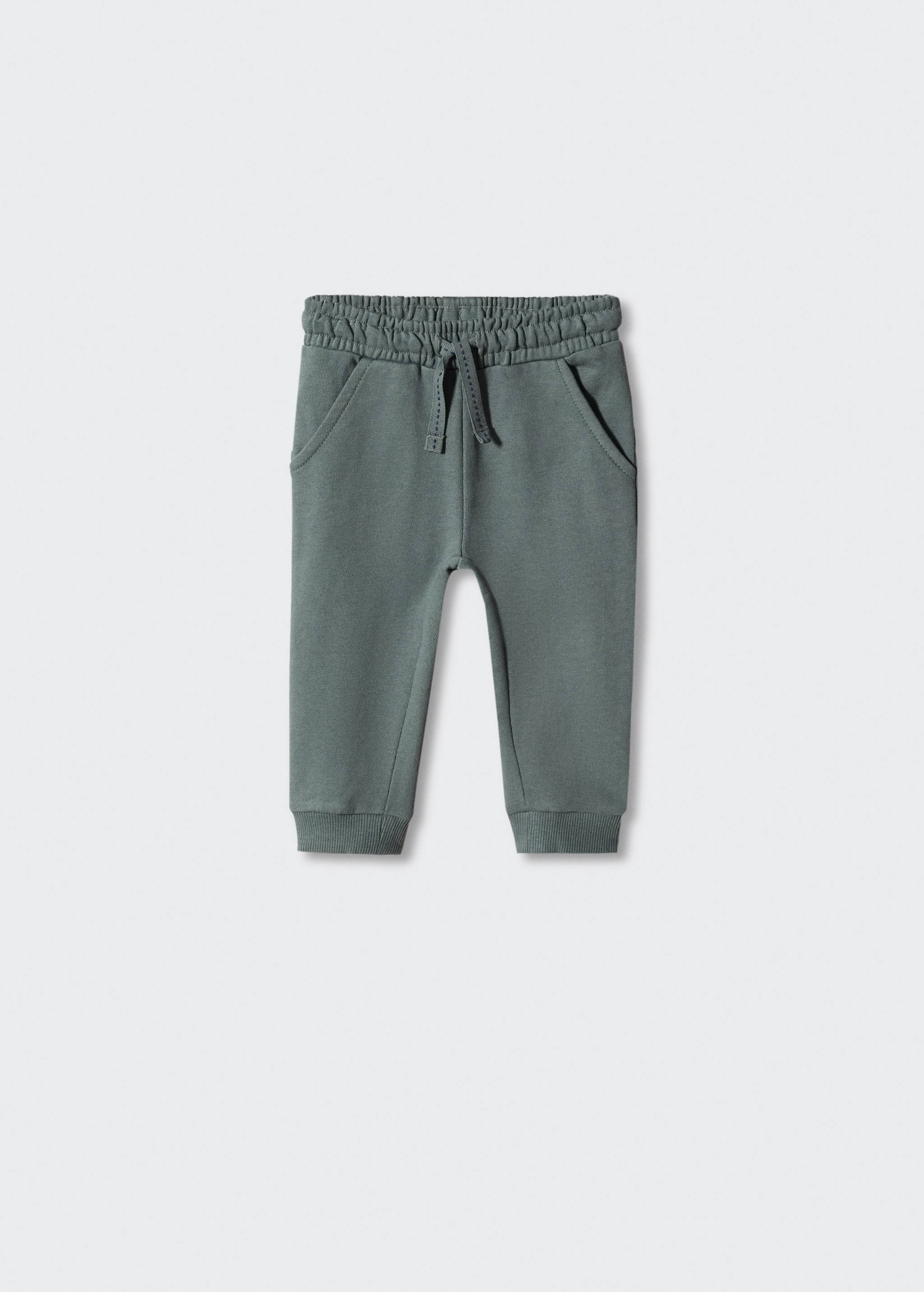Cotton jogger-style trousers - Article without model
