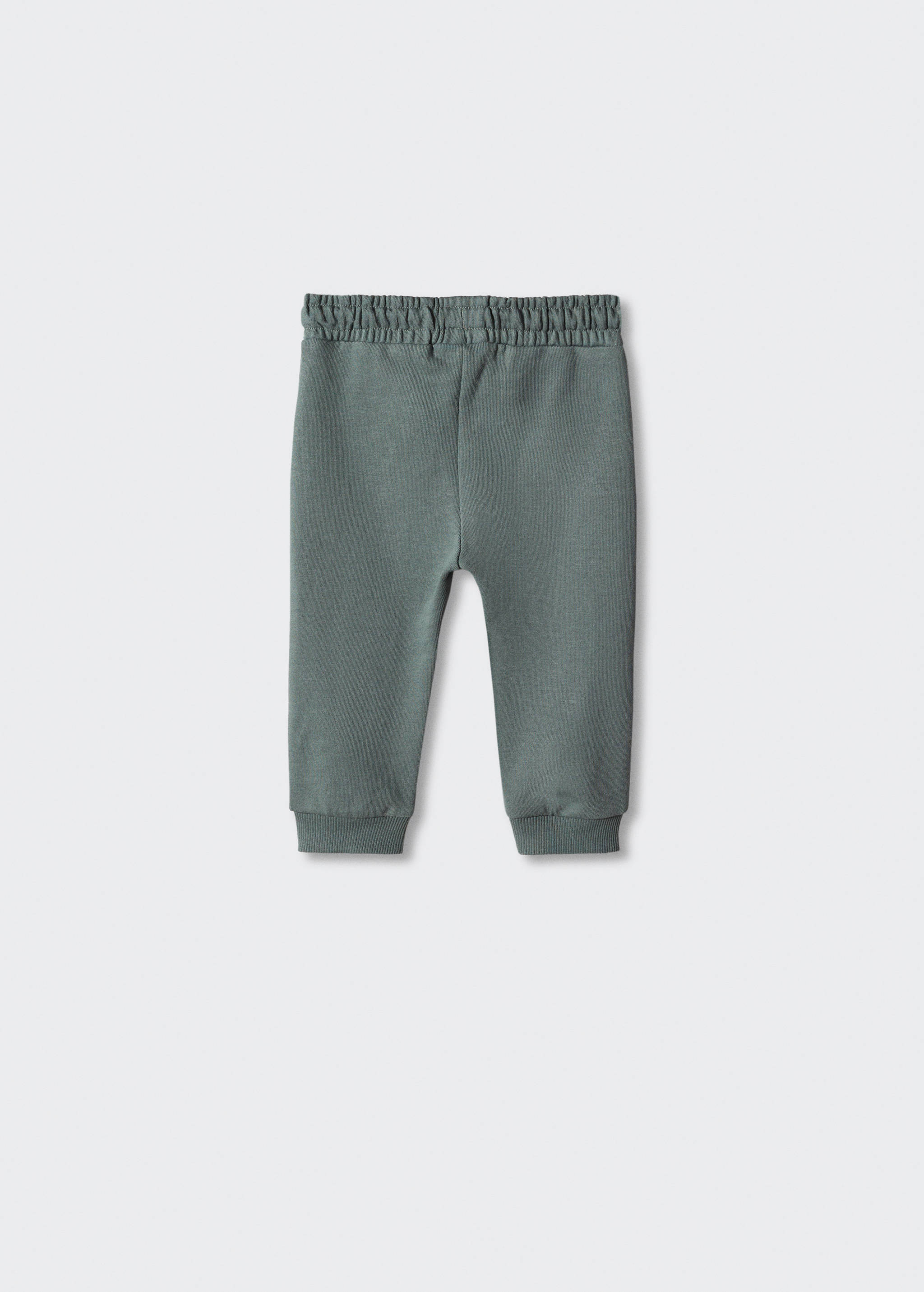 Cotton jogger-style trousers - Reverse of the article