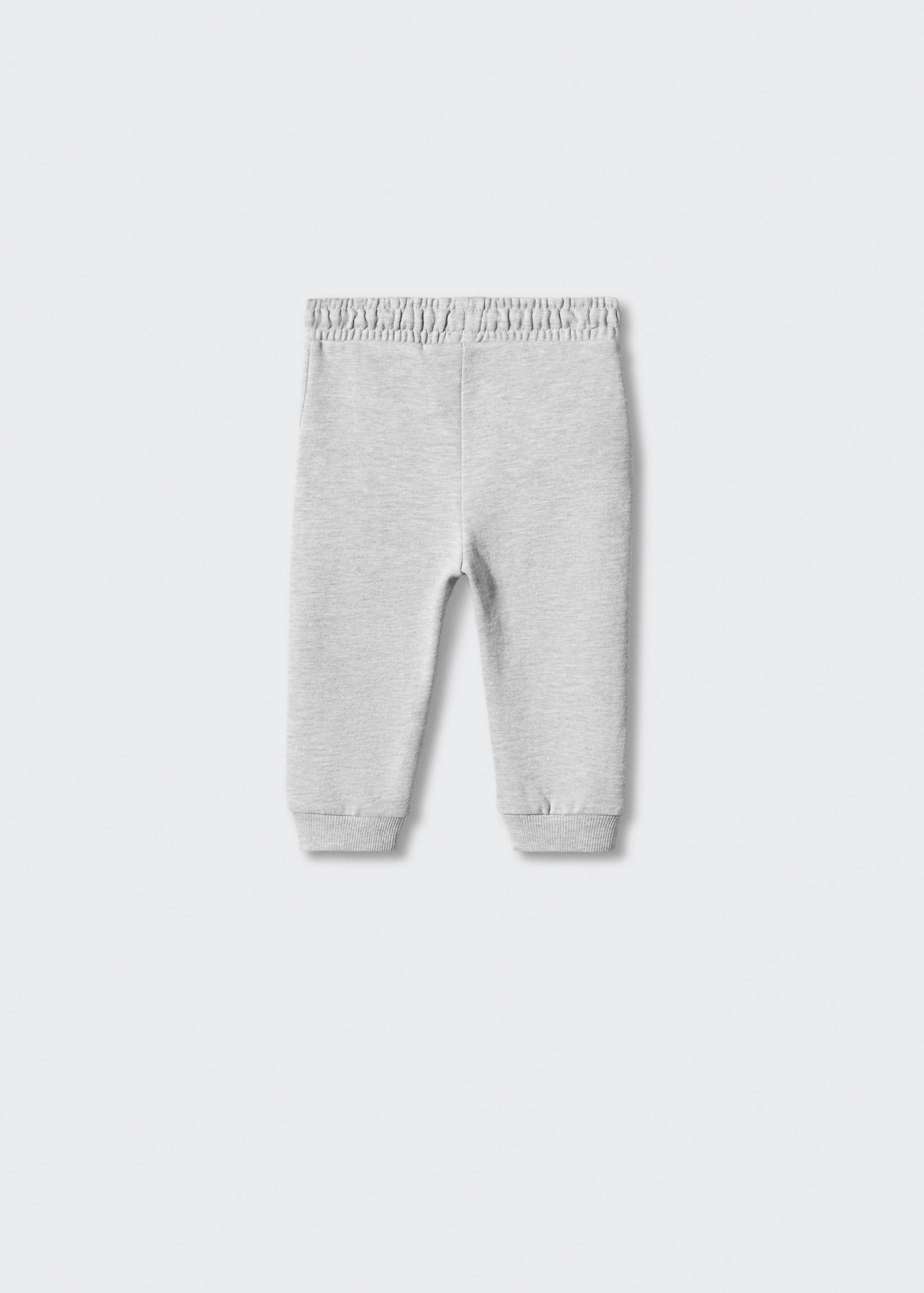 Cotton jogger-style trousers - Reverse of the article