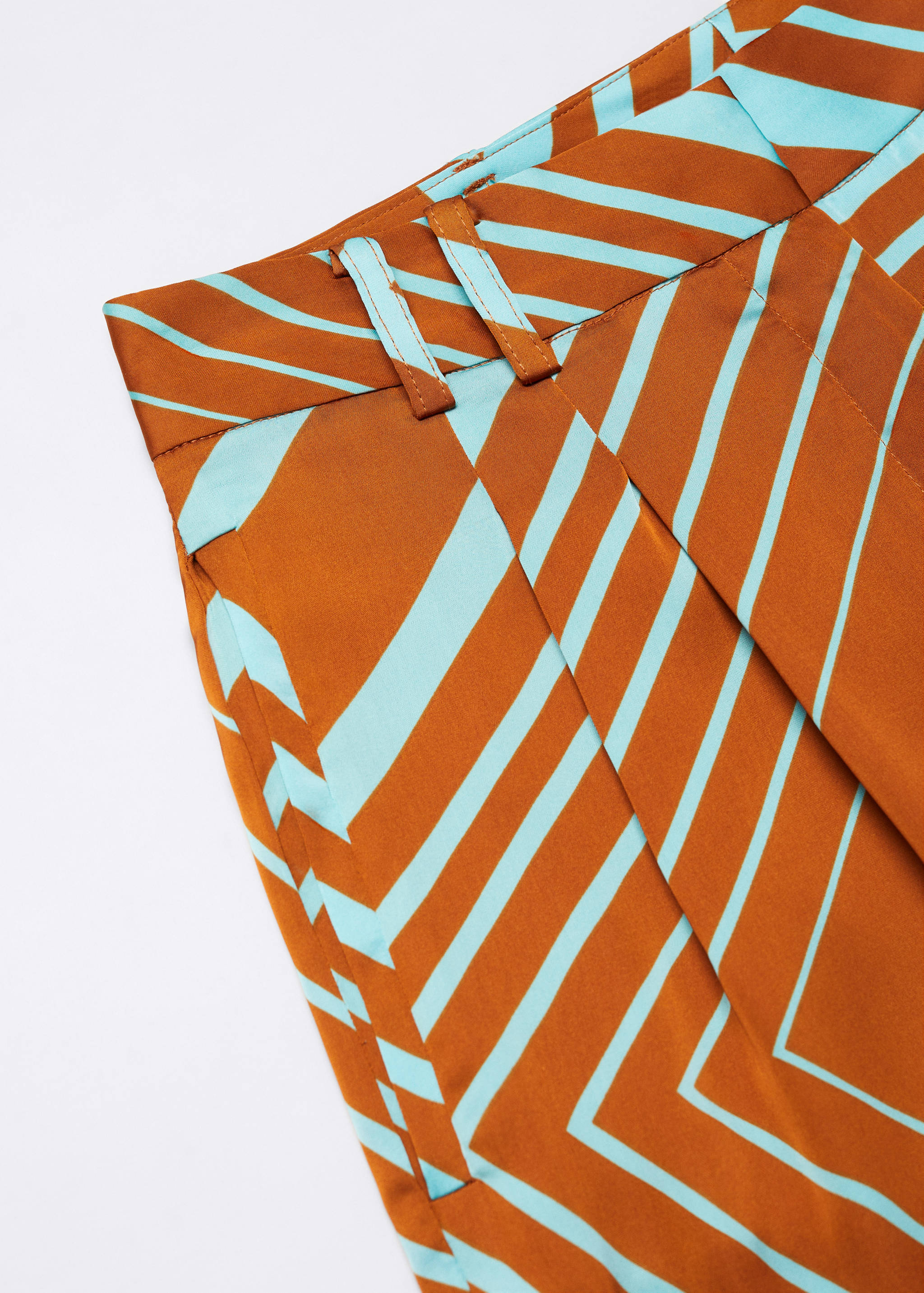 Pantalon satiné imprimé - Détail de l'article 8