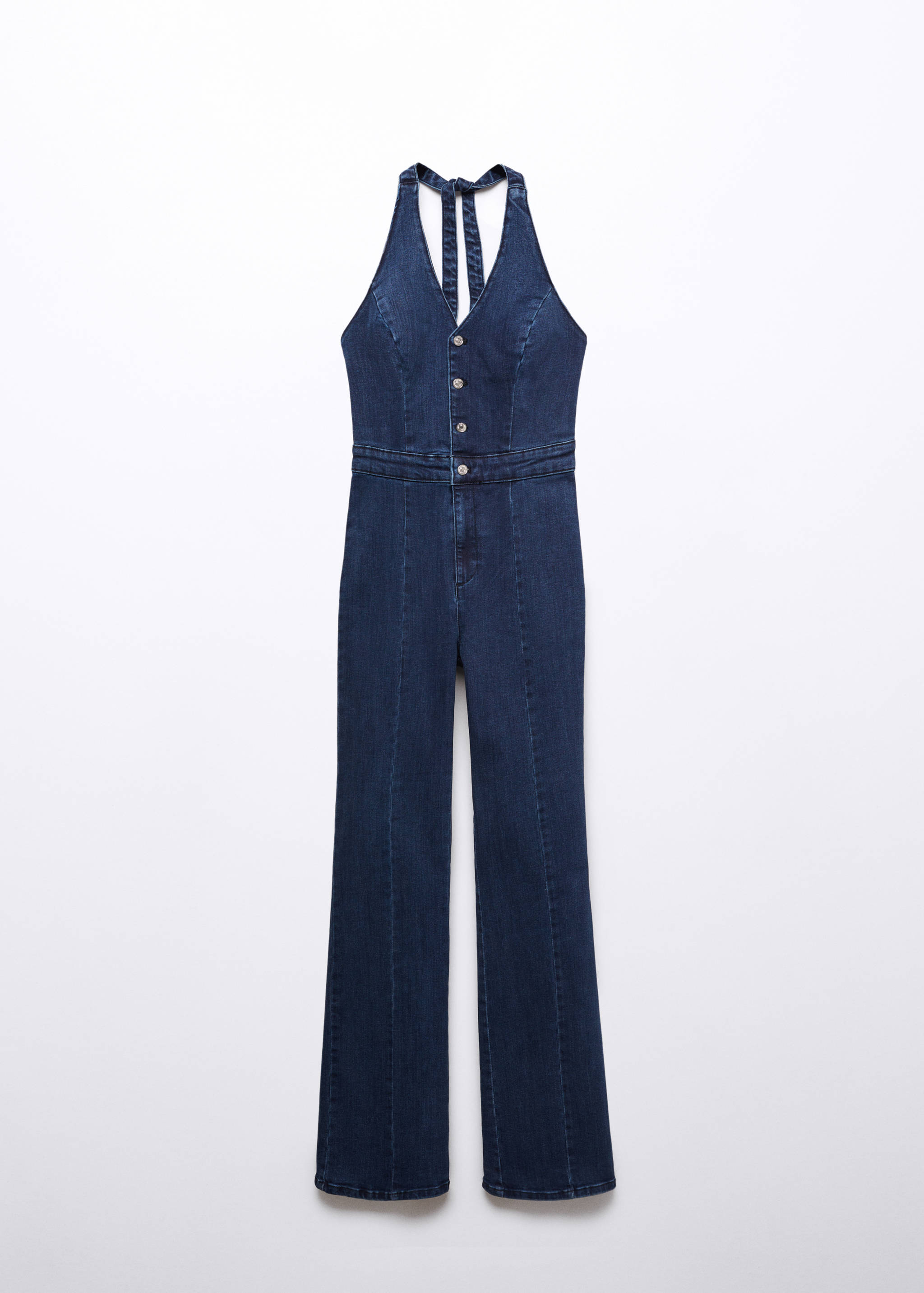 Mono vaquero cuello halter - Artículo sin modelo