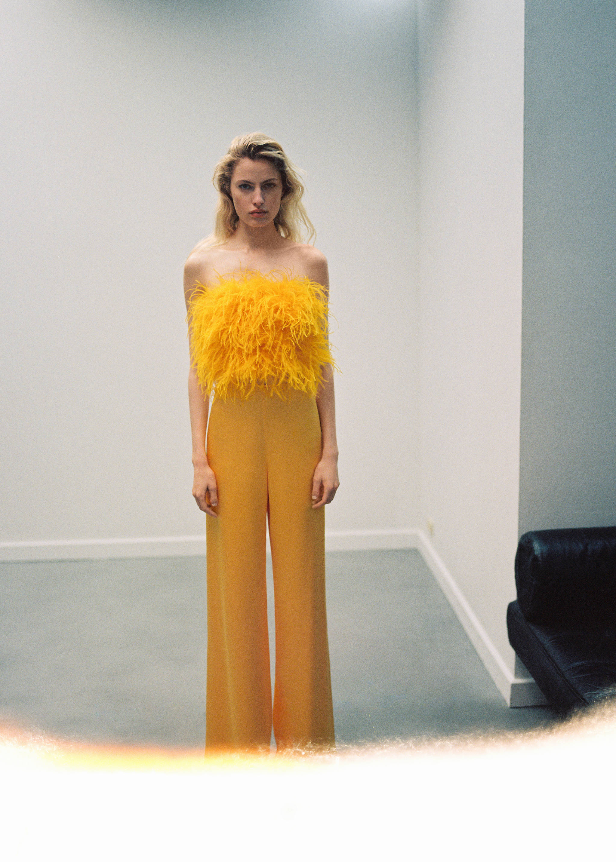 Satin palazzo pants - Details of the article 6