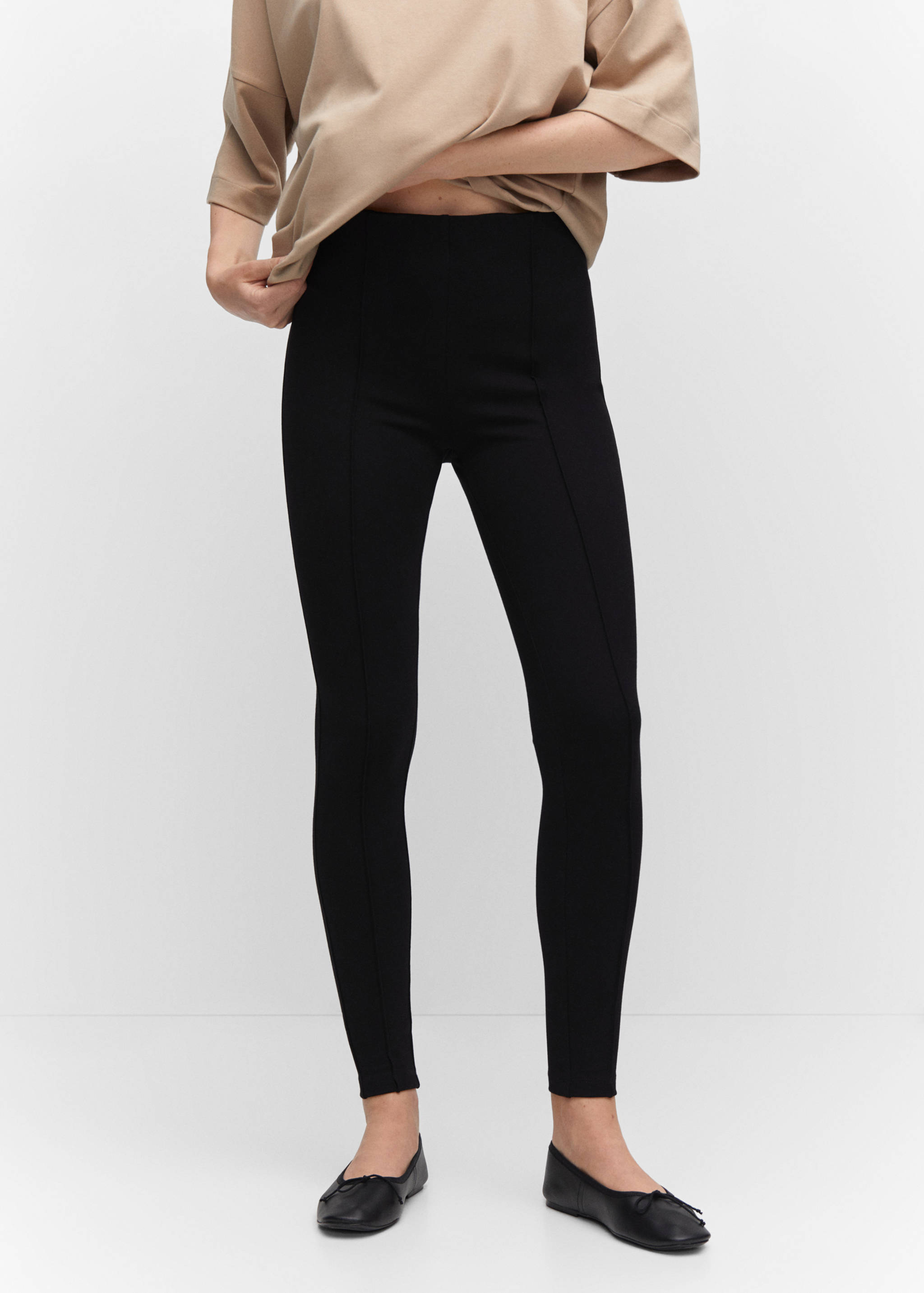 Legging skinny pinces - Plan moyen