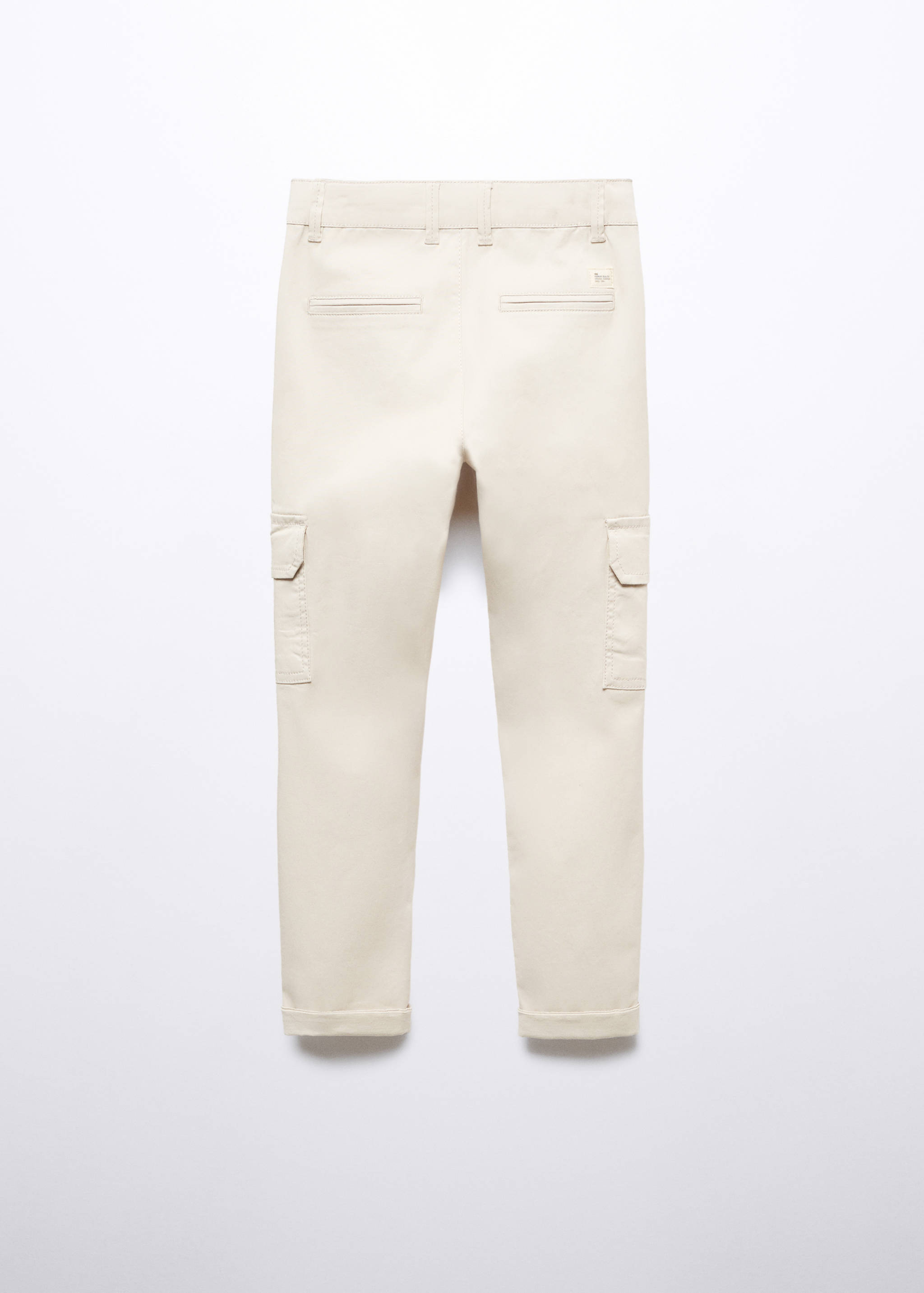 Pantalon cargo coton - Verso de l’article