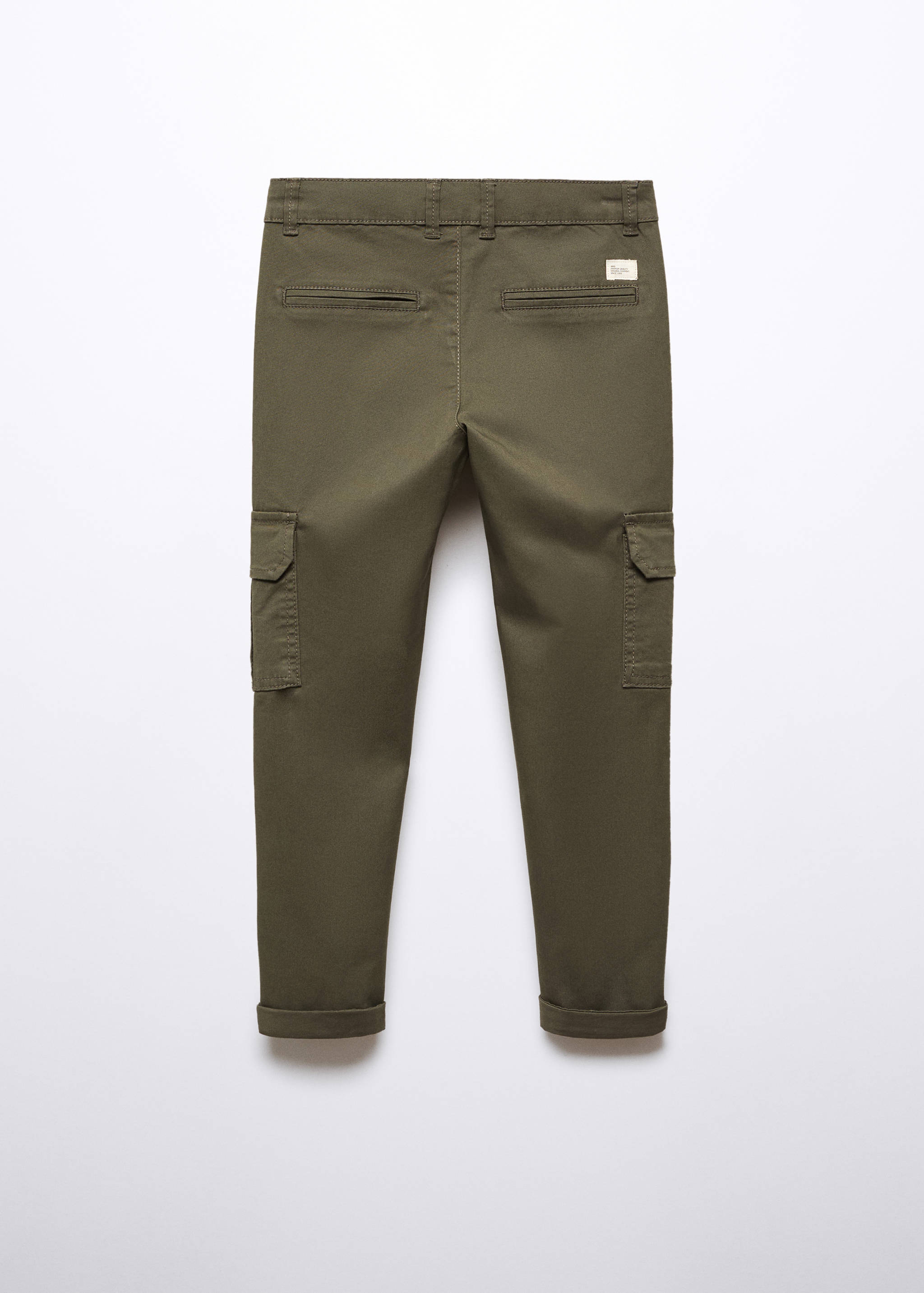 Pantalon cargo coton - Verso de l’article