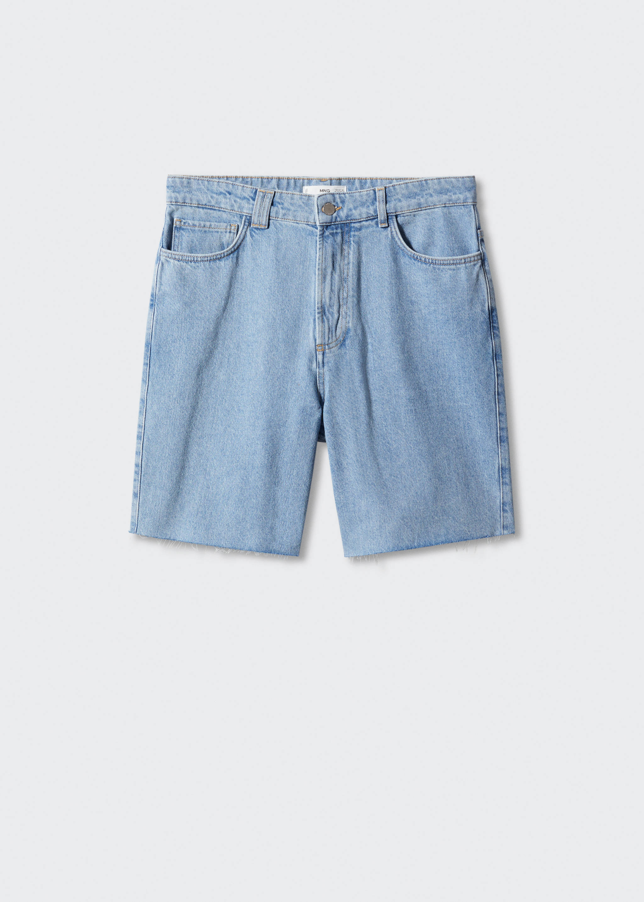 Regular-fit denim shorts - Article without model