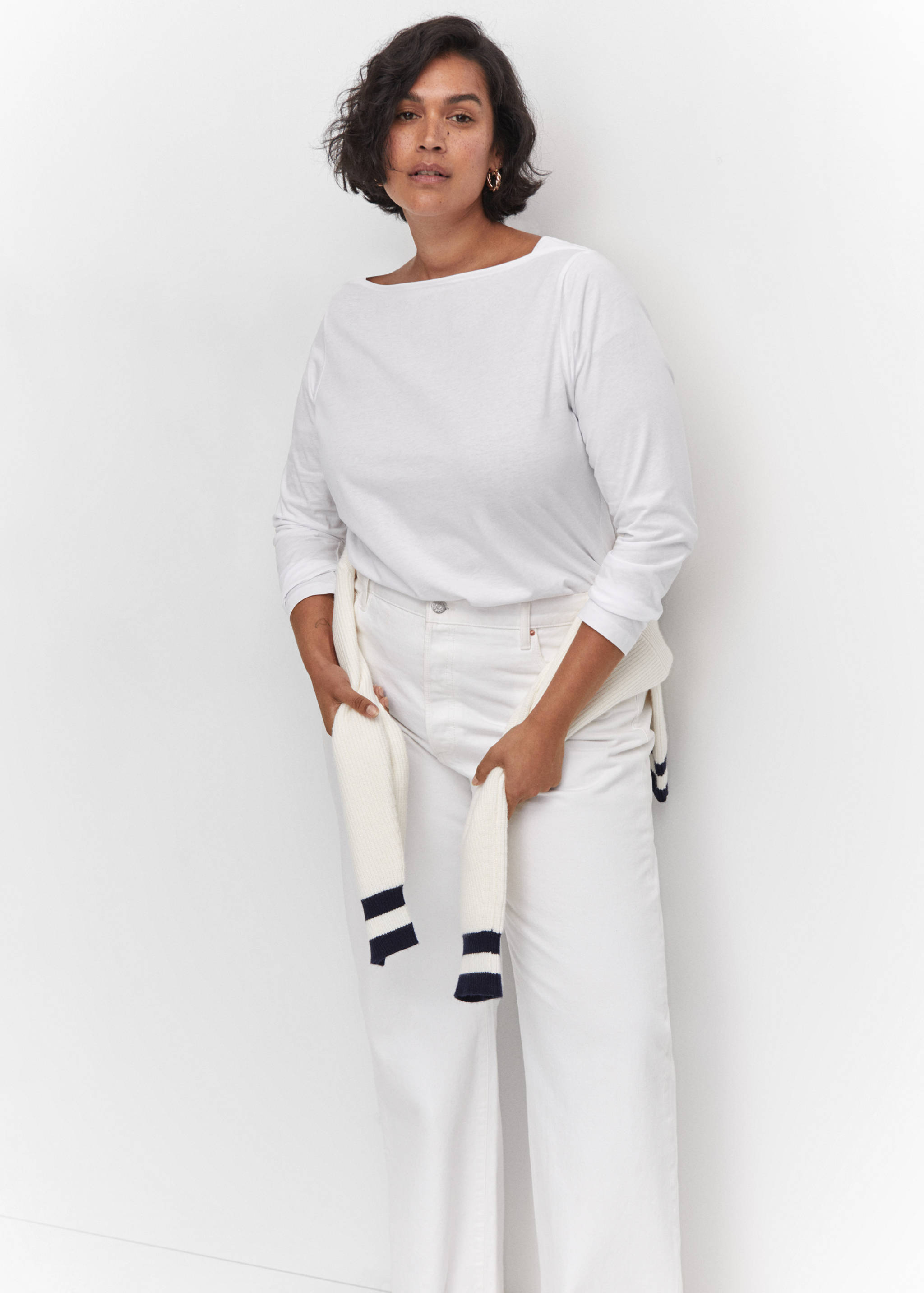 Samarreta coll vaixell cotó - Detall de l'article 4