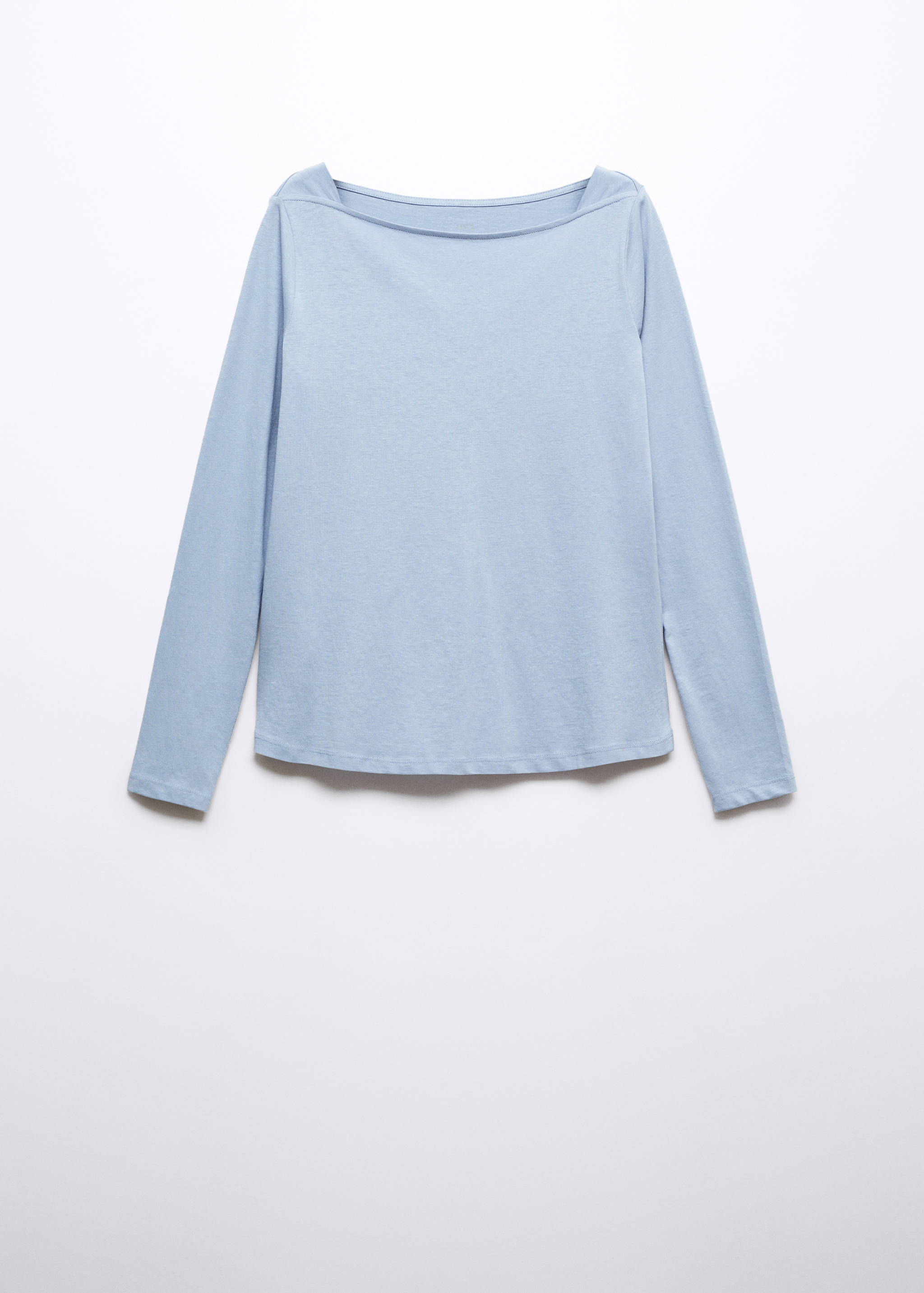 Samarreta coll vaixell cotó - Article sense model