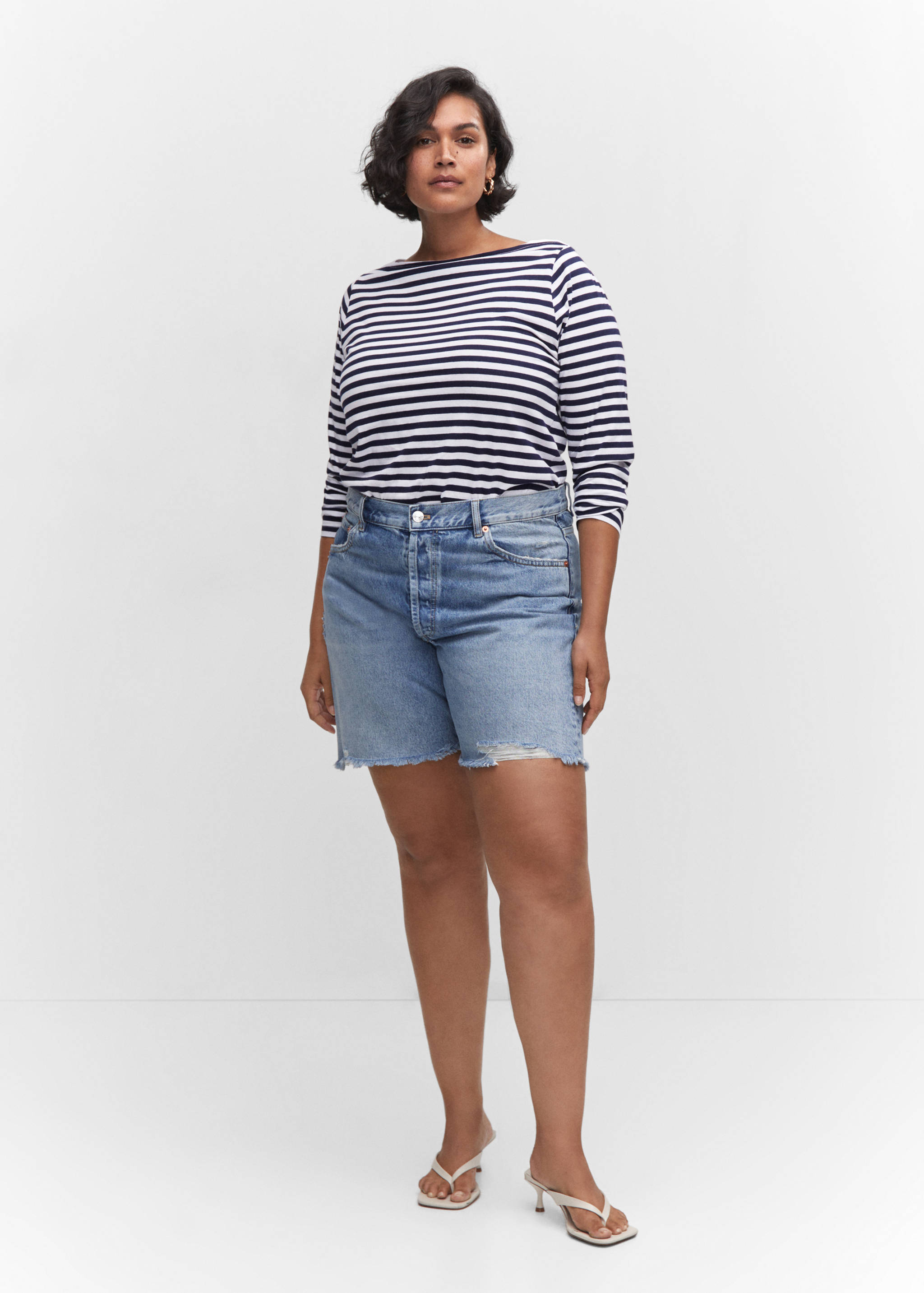 Samarreta coll vaixell cotó - Detall de l'article 3